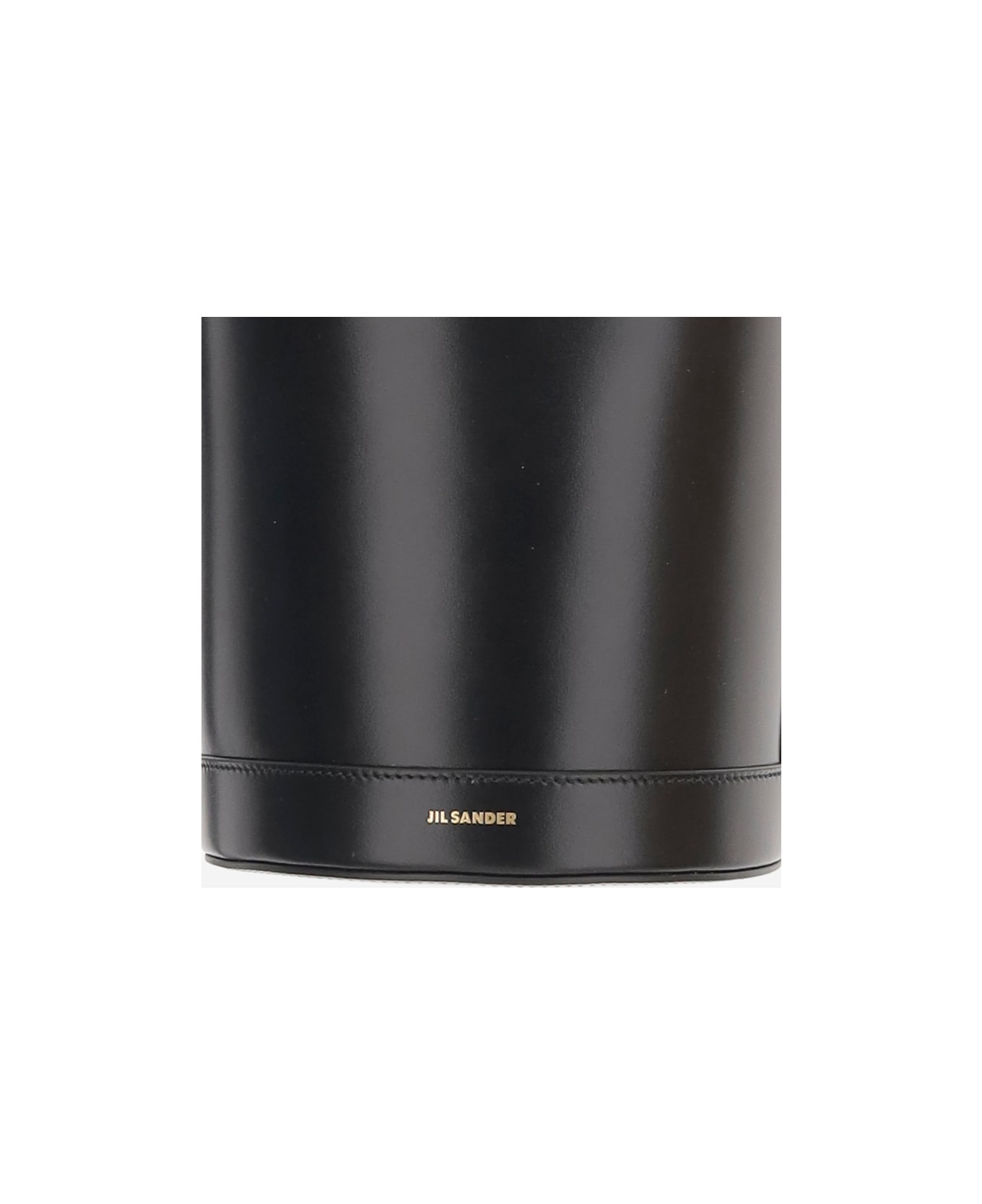 Jil Sander Leather Bucket Bag - Black