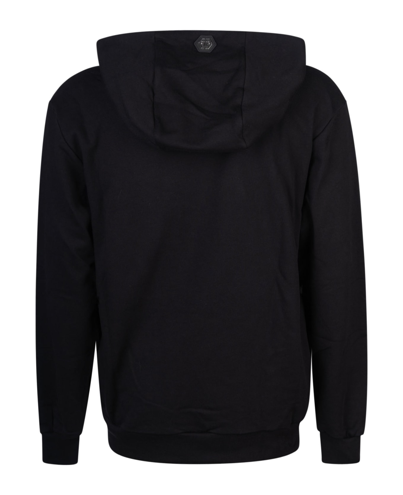 Philipp Plein Pp Glass Hooded Sweatshirt - Black