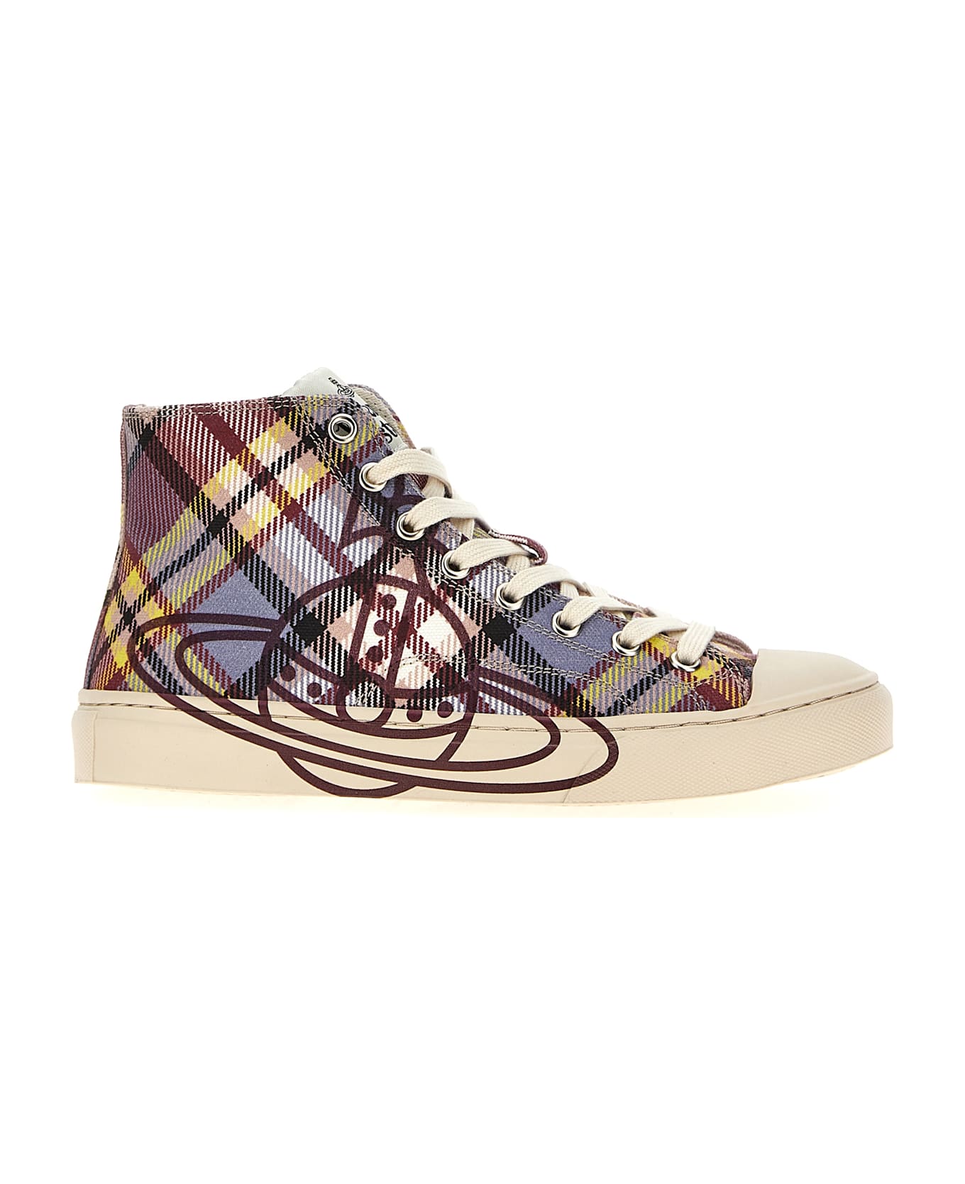 Vivienne Westwood PLIMSOLL HIGH TOP CANVAS SNEAKERS 関税送込 VIVIENNE WESTWOOD PLIMSOLL HIGH TOP CANVAS | White Men's