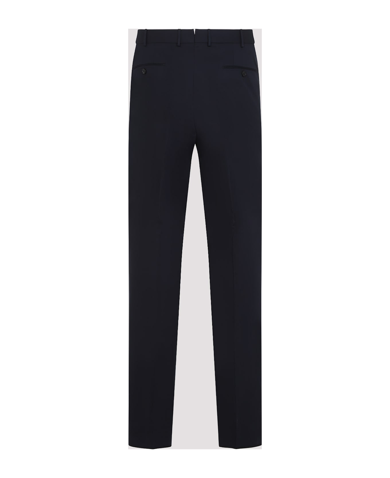 Zegna Formal Pants - Blue Navy Unito