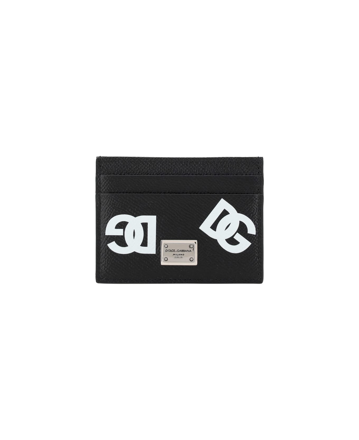 Dolce & Gabbana Leather Card Holder - Black 財布