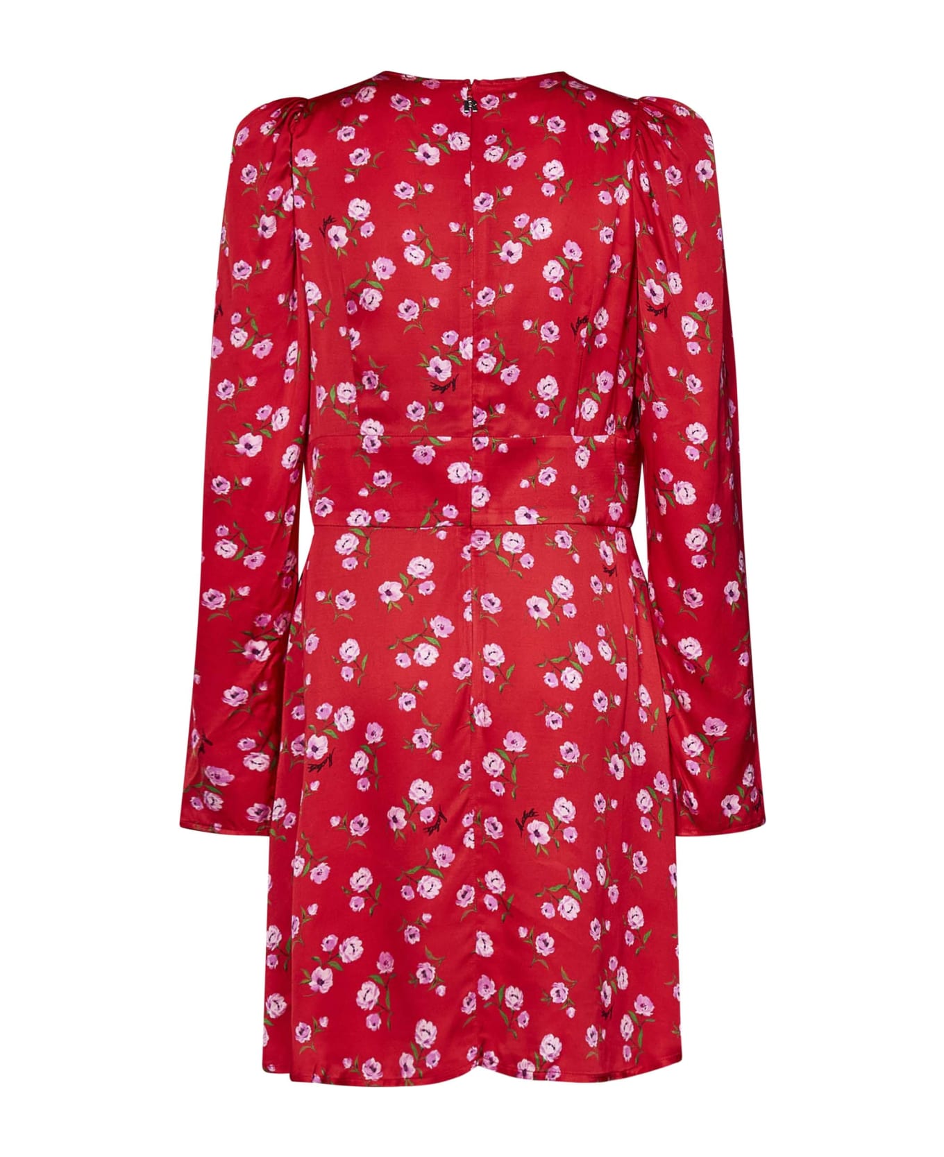 Rotate by Birger Christensen Rotate Birger Christensen Mini Dress - Red ワンピース＆ドレス