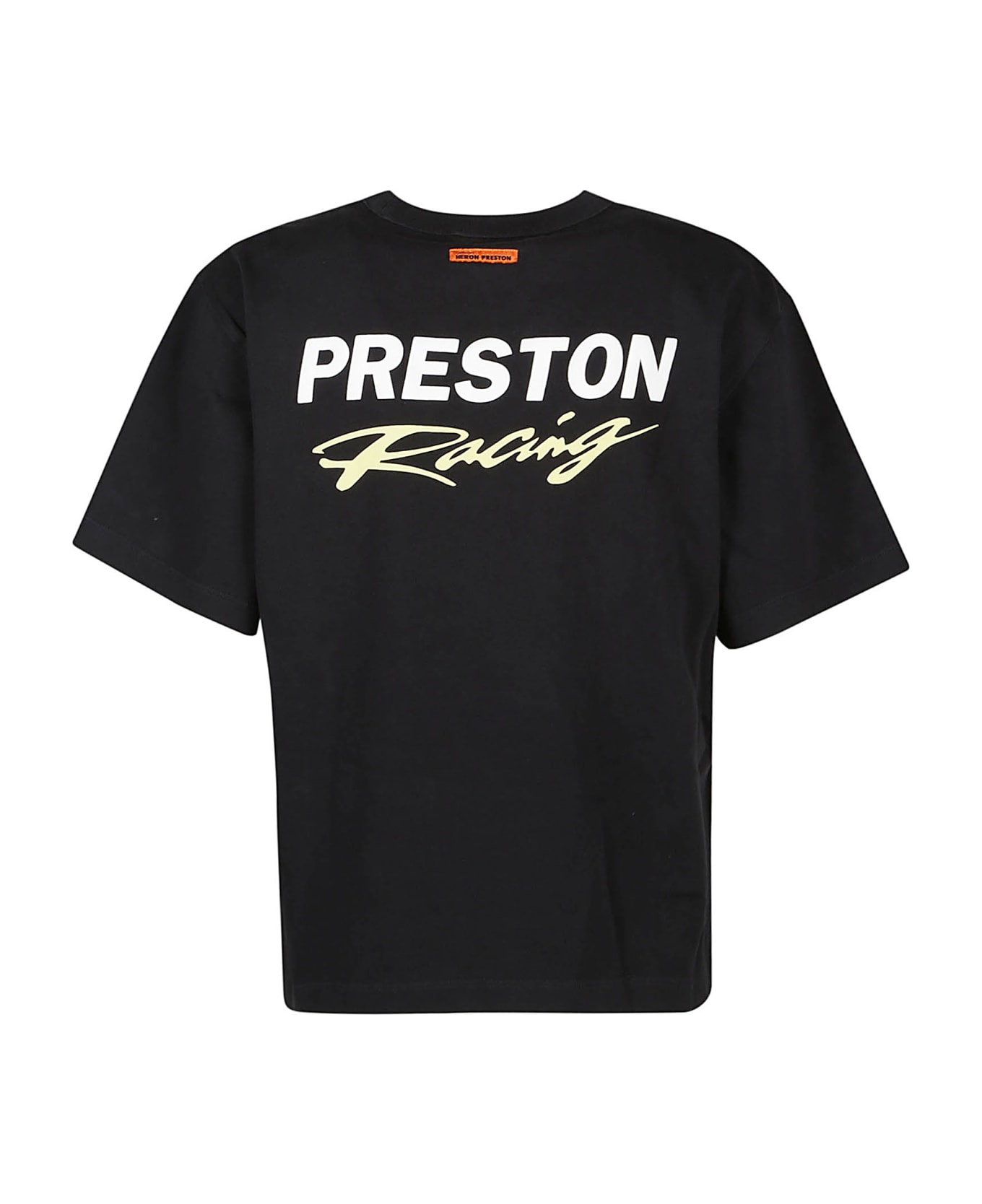 HERON PRESTON Preston Racing T-shirt - Black White