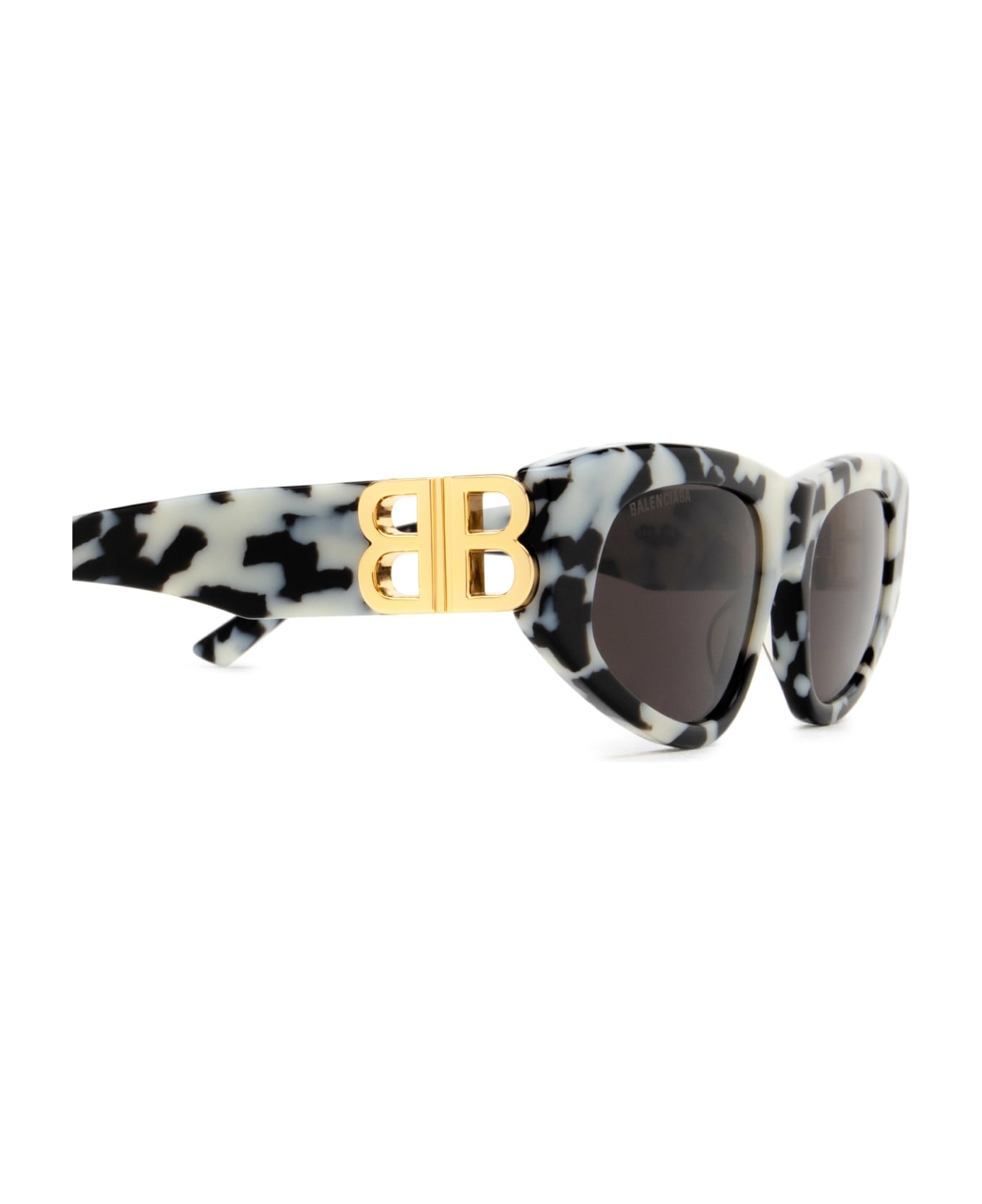 Balenciaga Eyewear Dynasty Rectangle Bb0095s Sunglasses - Havana
