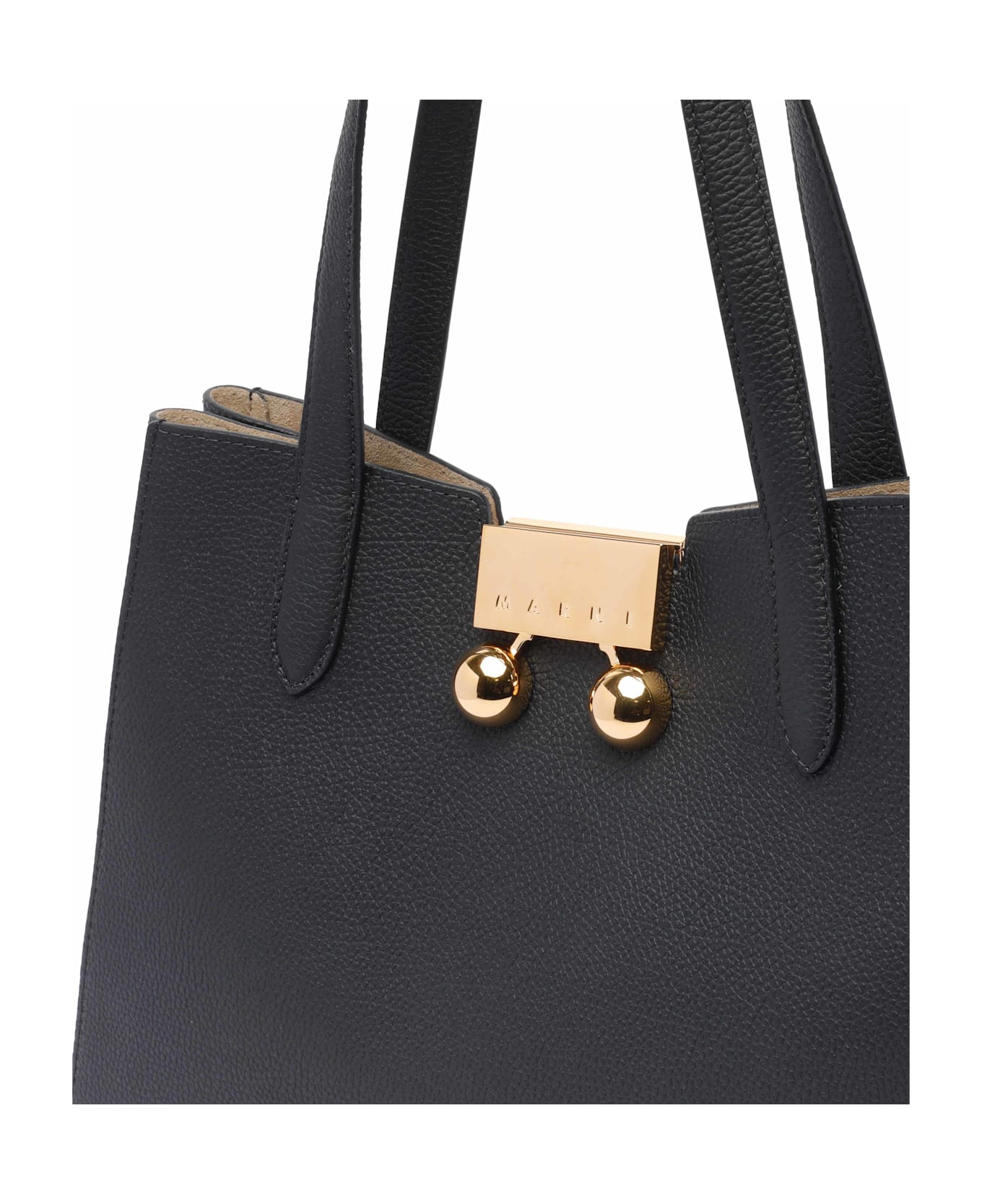 Marni Small Trunkaroo Tote Bag - Black