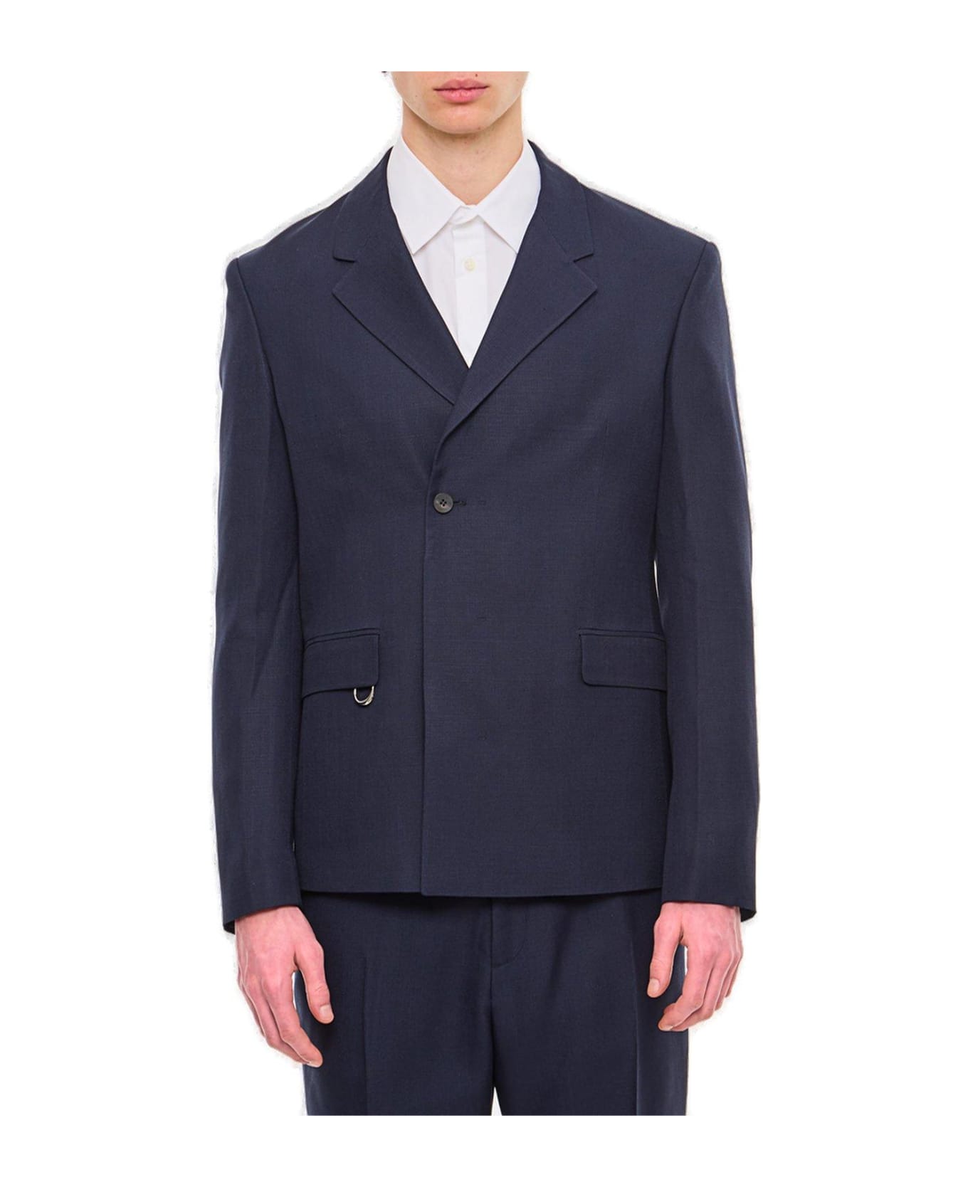 Jacquemus Double Breasted Blazer - Blue