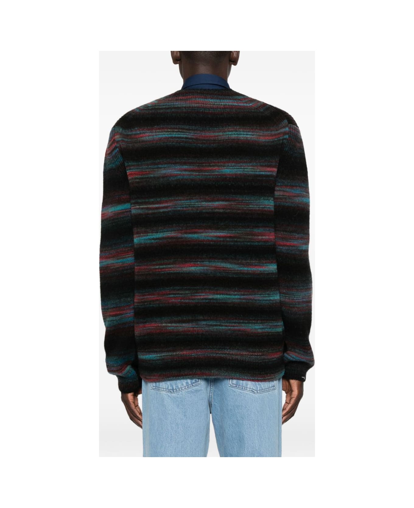 Paul Smith Wool V-necked Cardigan - Black