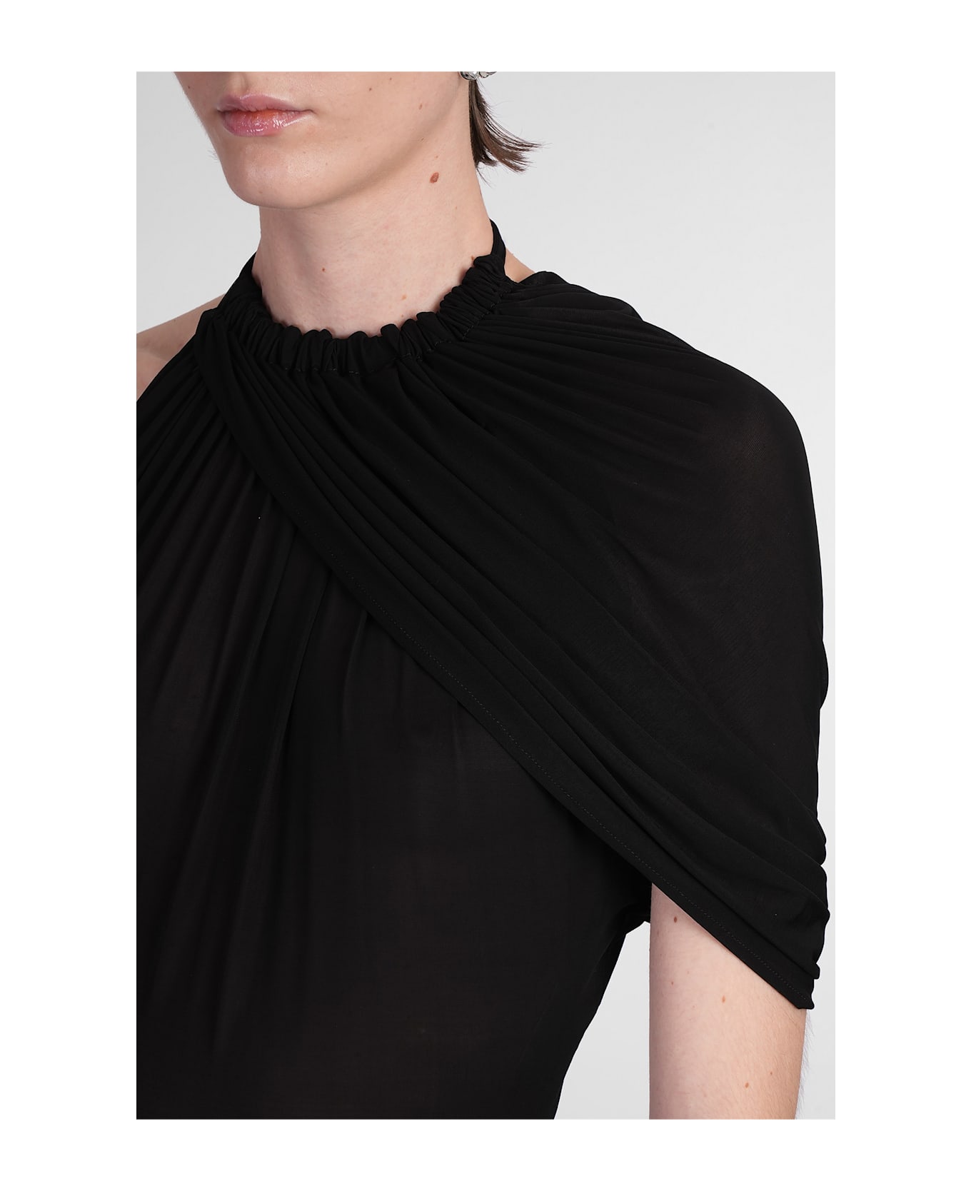 Magda Butrym Bosysuit 04 Body In Black Polyamide Polyester - black