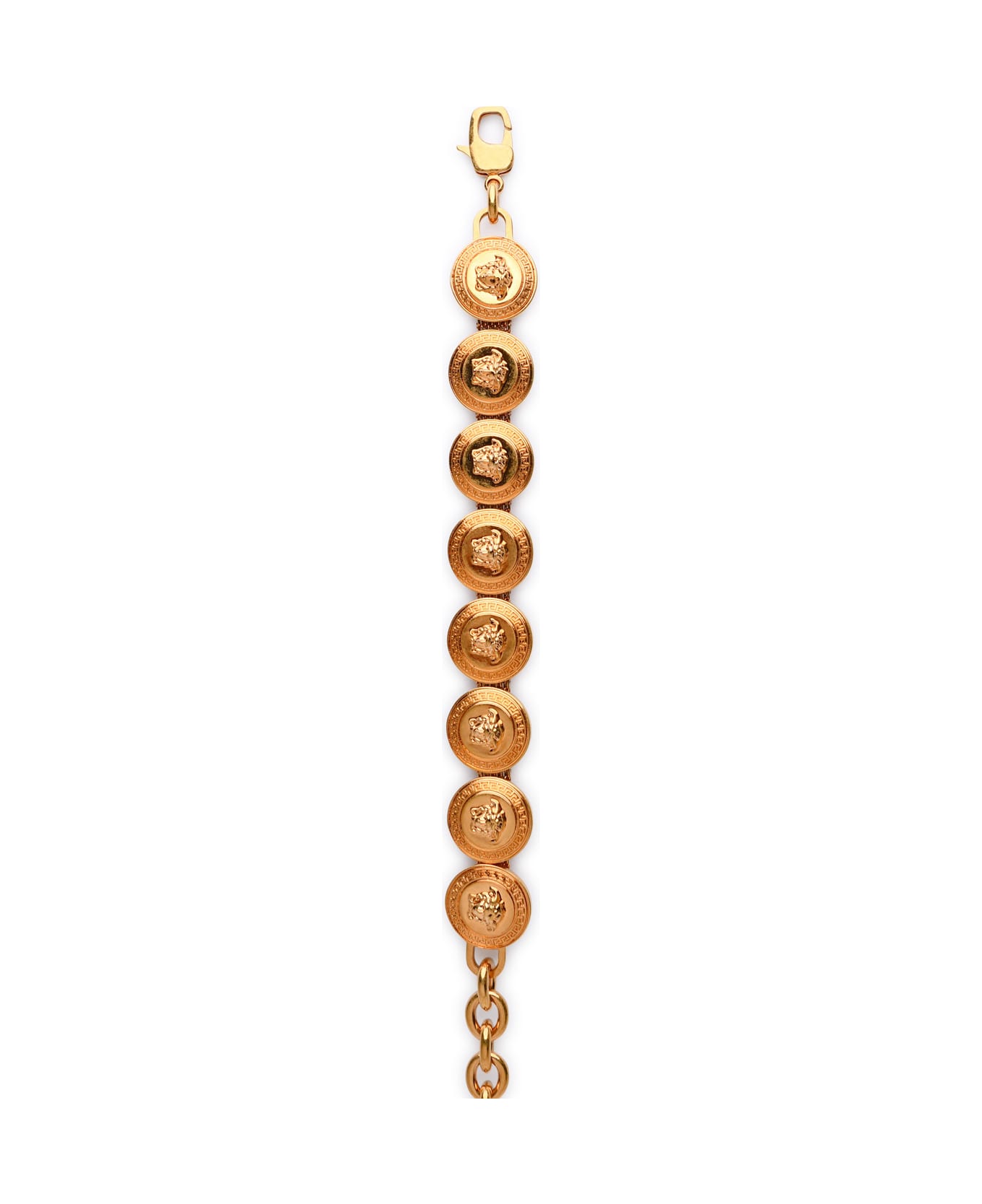 Versace 'tribute Medusa' Gold Metal Bracelet - Gold
