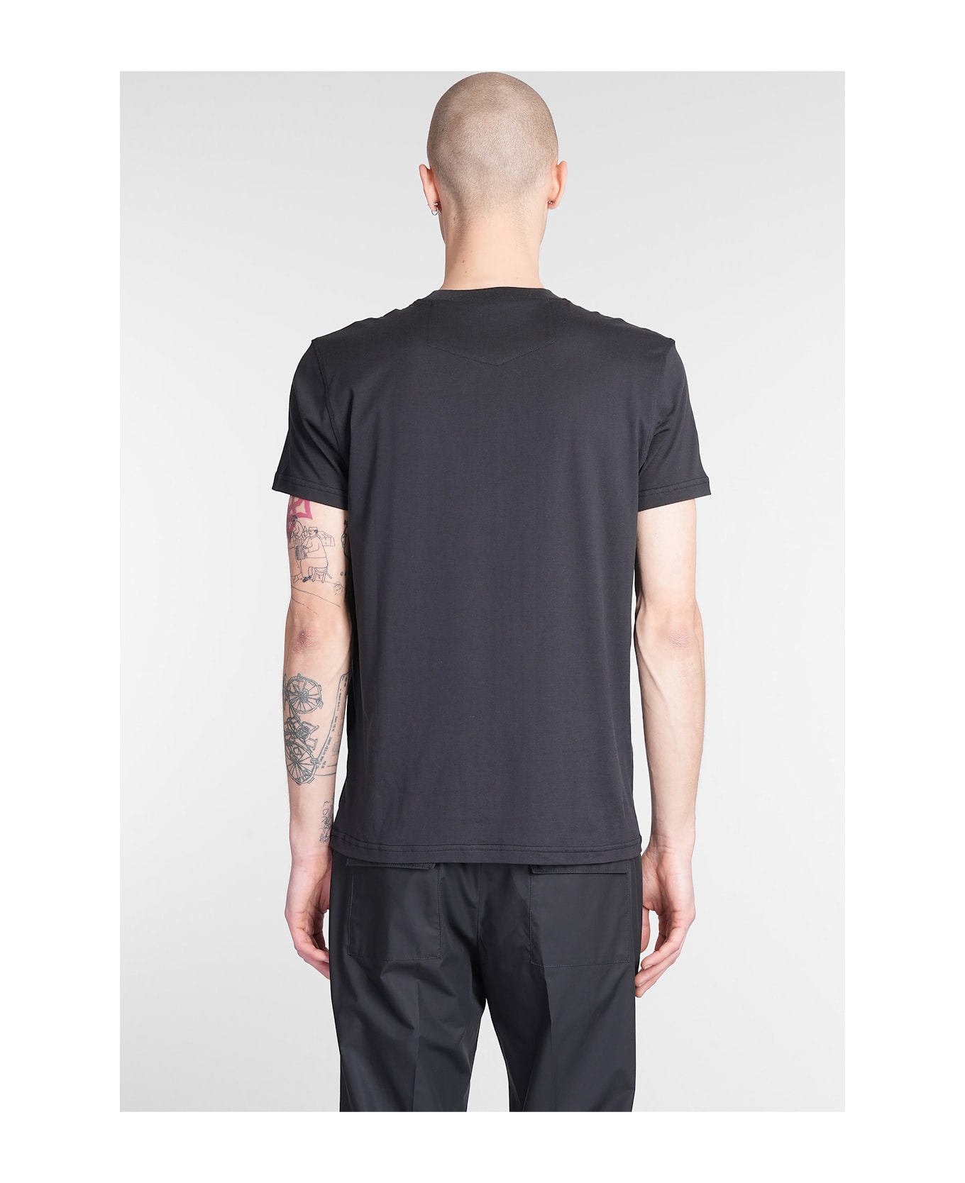 PT Torino 01cd T-shirt In Black Cotton - black