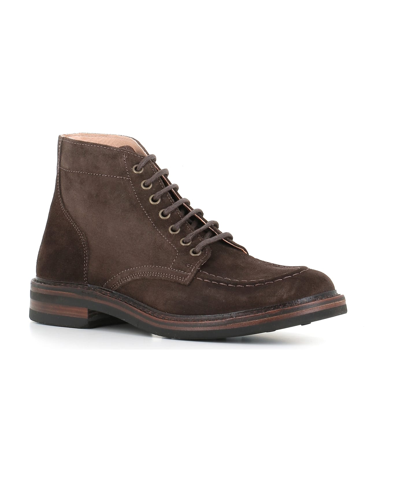 Astorflex Lace-up Boot Nuvoflex Rubber - Brown