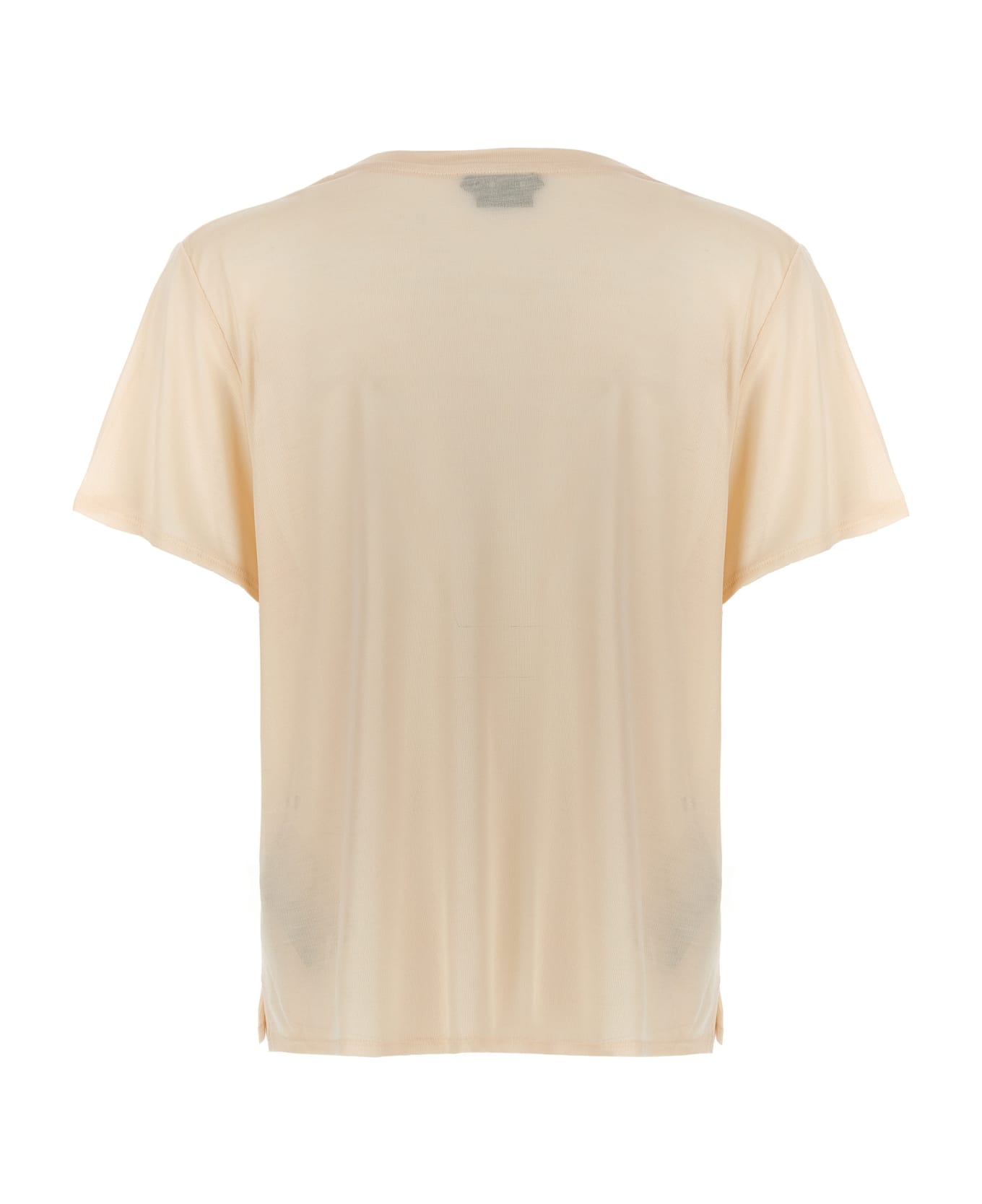 Tom Ford Silk T-shirt - Beige