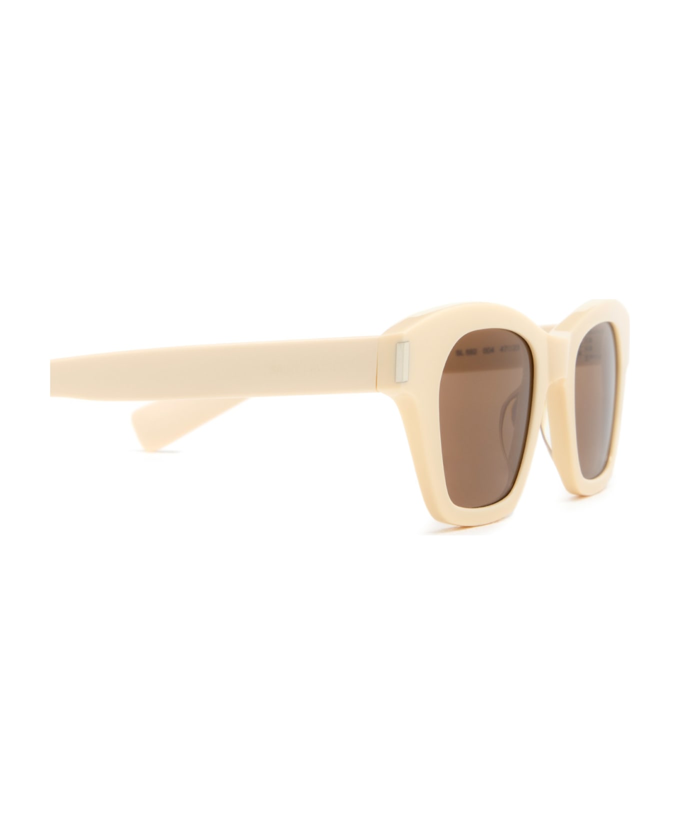 Saint Laurent Eyewear Sl 592 Ivory Sunglasses - Ivory