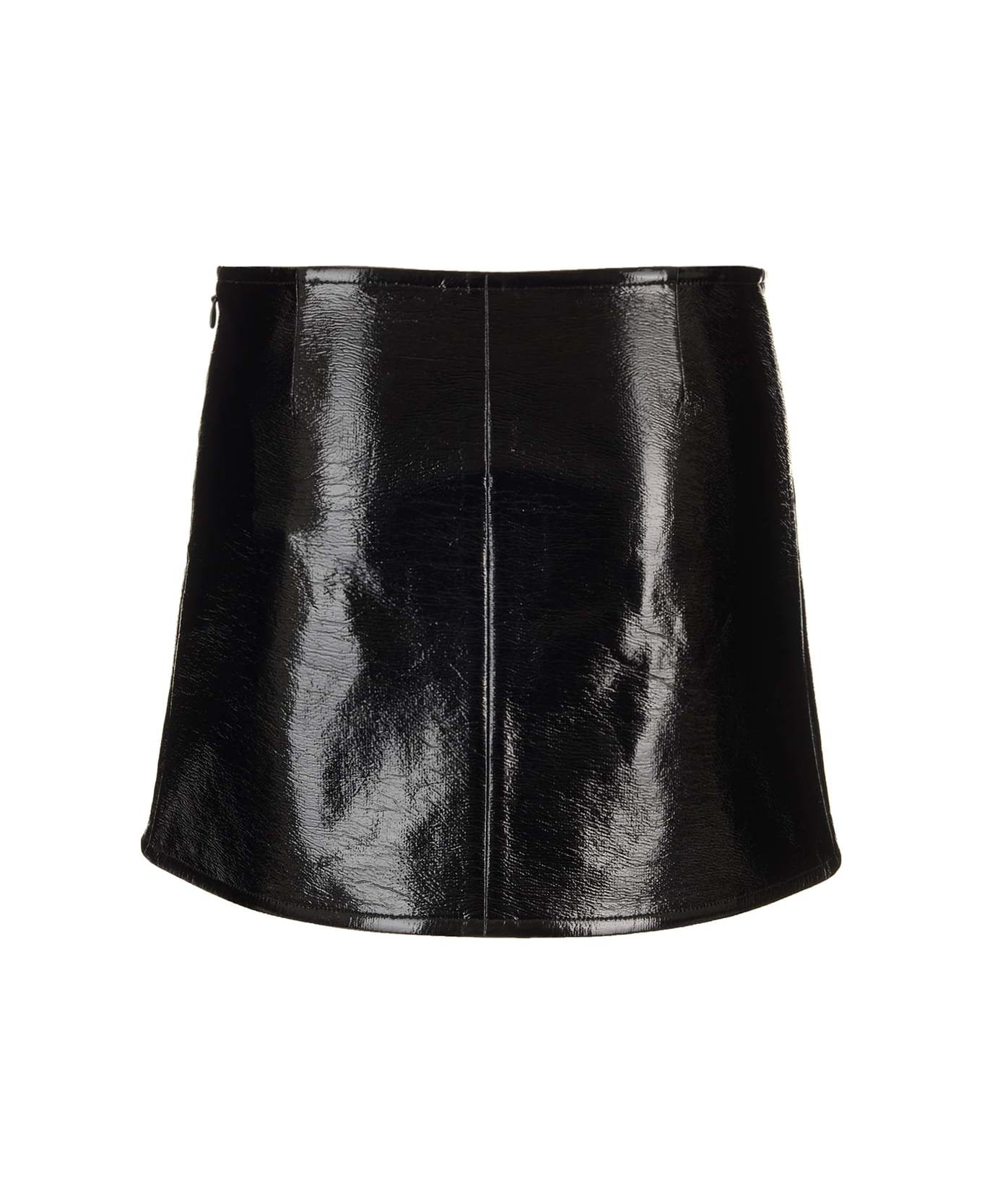 Courrèges 'ellisse' Miniskirt - Black スカート