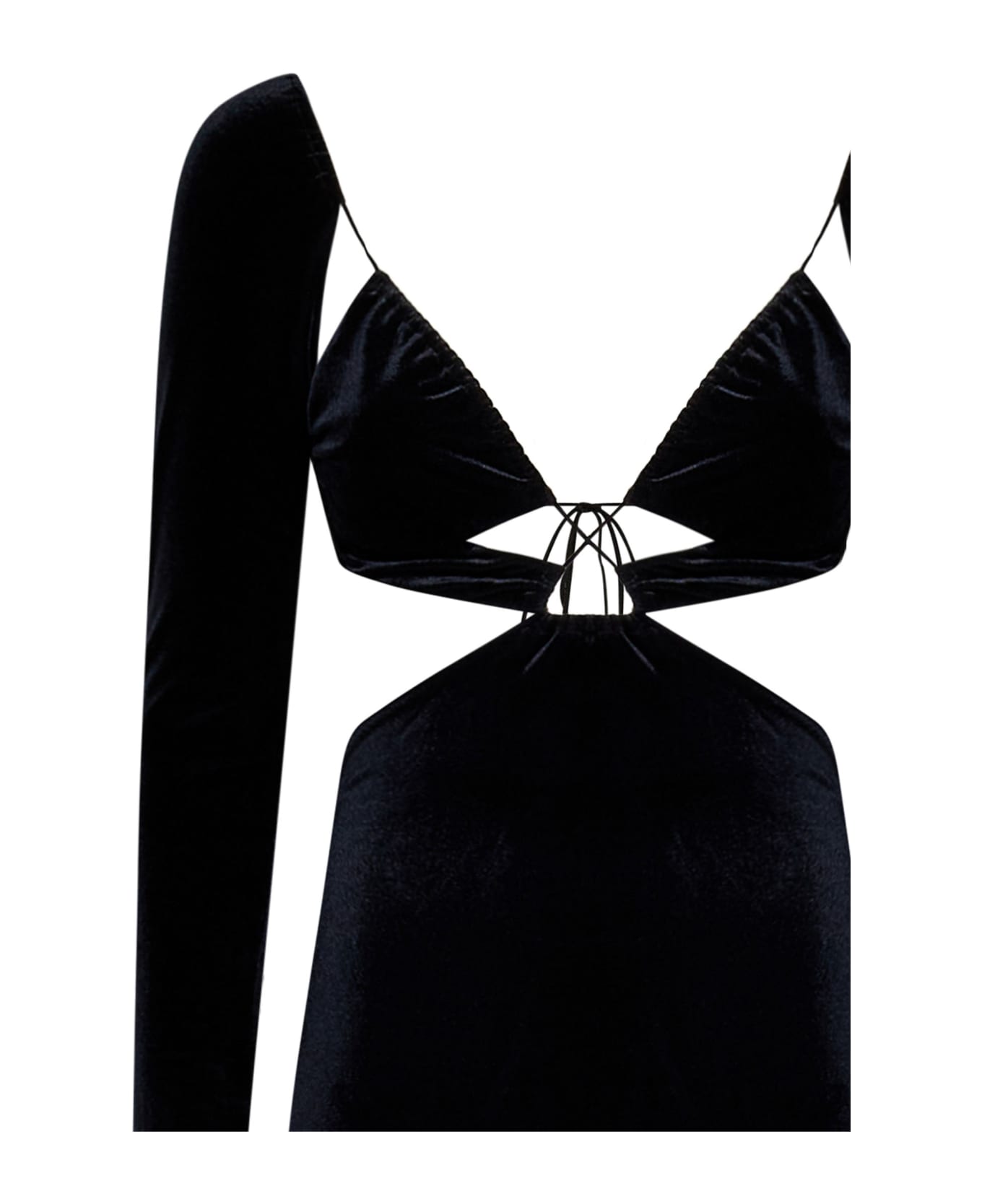 Amazuìn Azhar Mini Dress - Black ワンピース＆ドレス