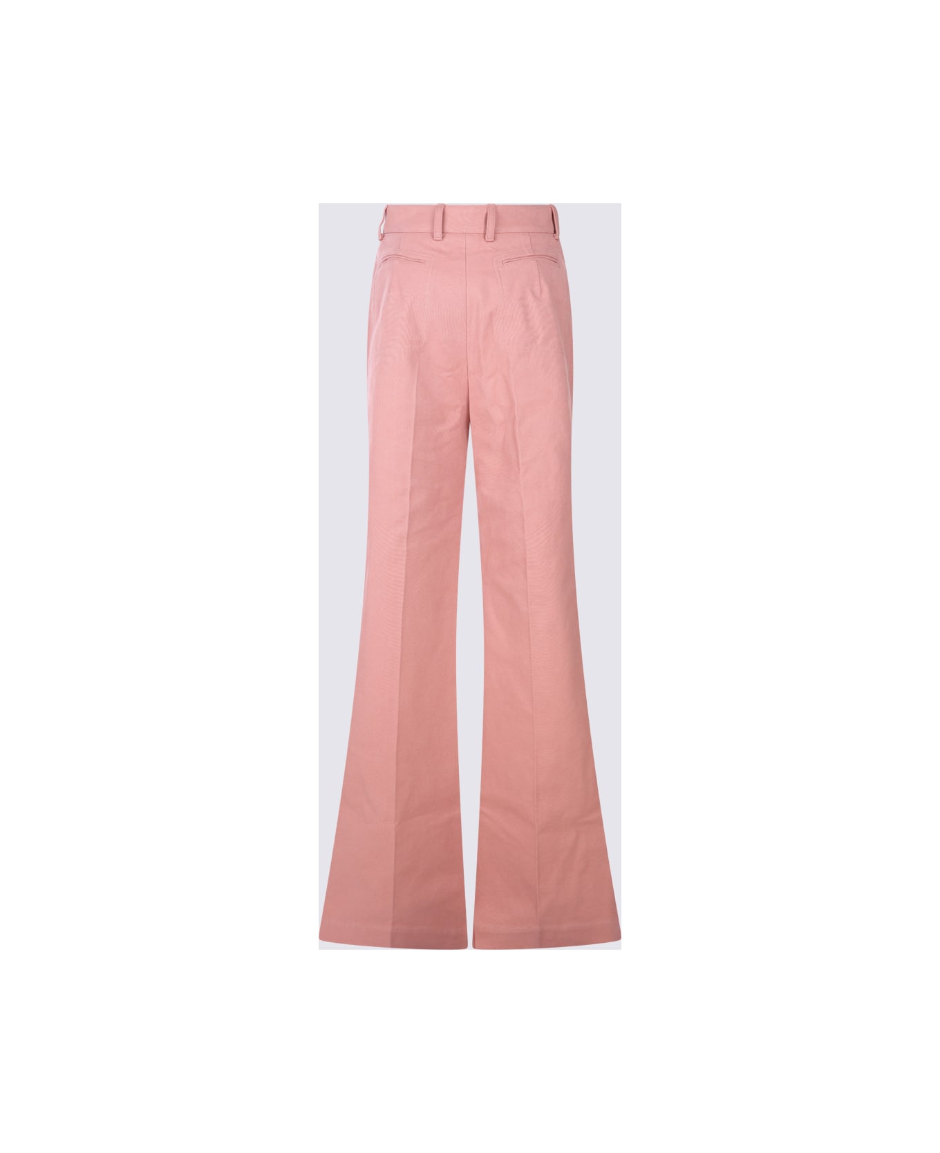 Chloé Pink Cotton Pants - WILD PINK
