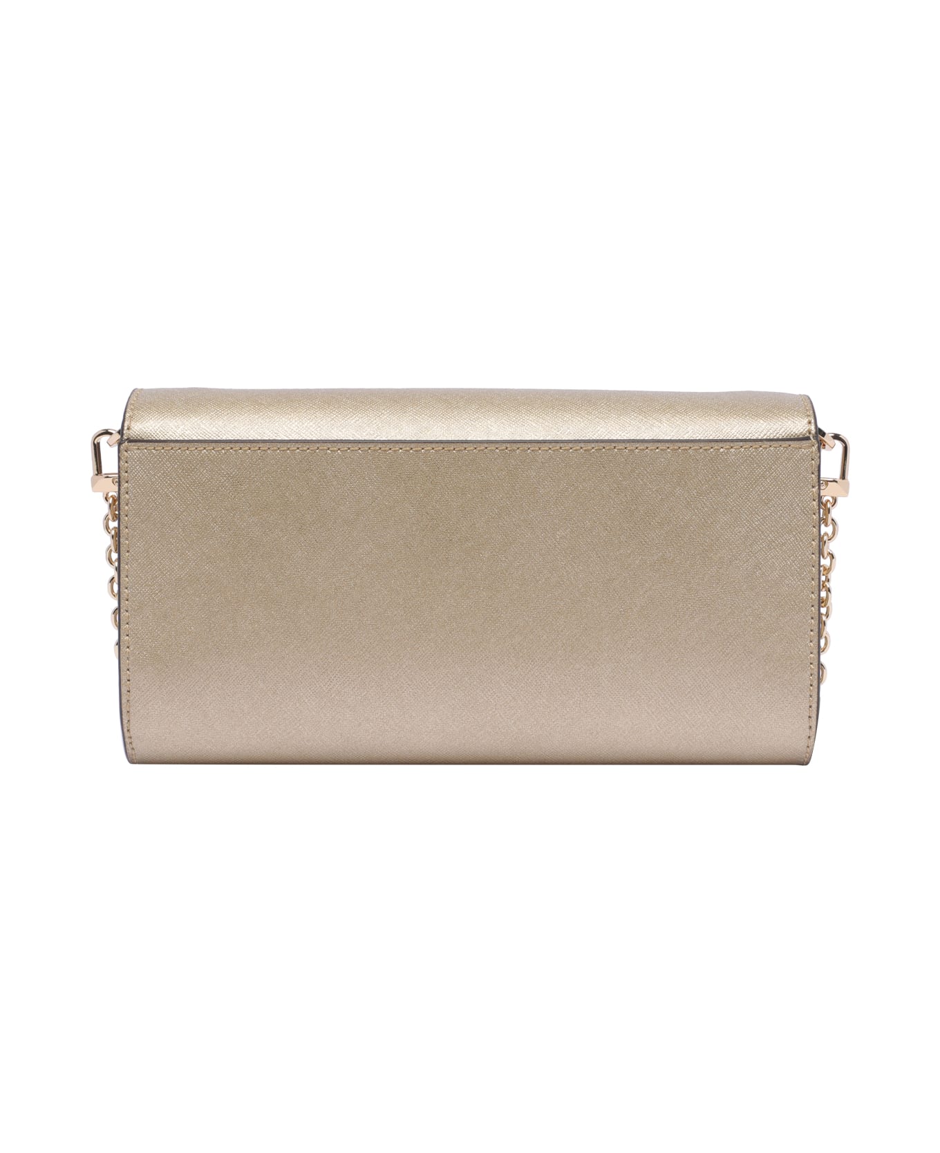 MICHAEL Michael Kors Mona Clutch - Pale Gold