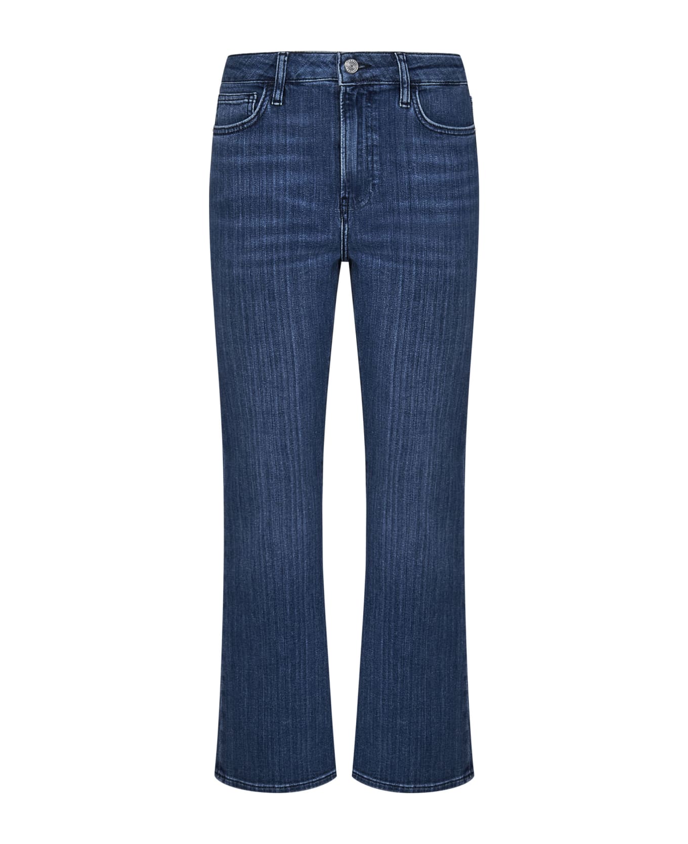 Frame Denim Le Crop Mini Boot Jeans - Blue デニム