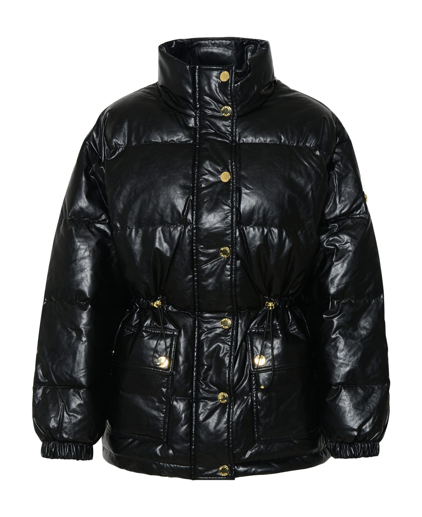 MICHAEL Michael Kors Down Jacket With Hood - Black
