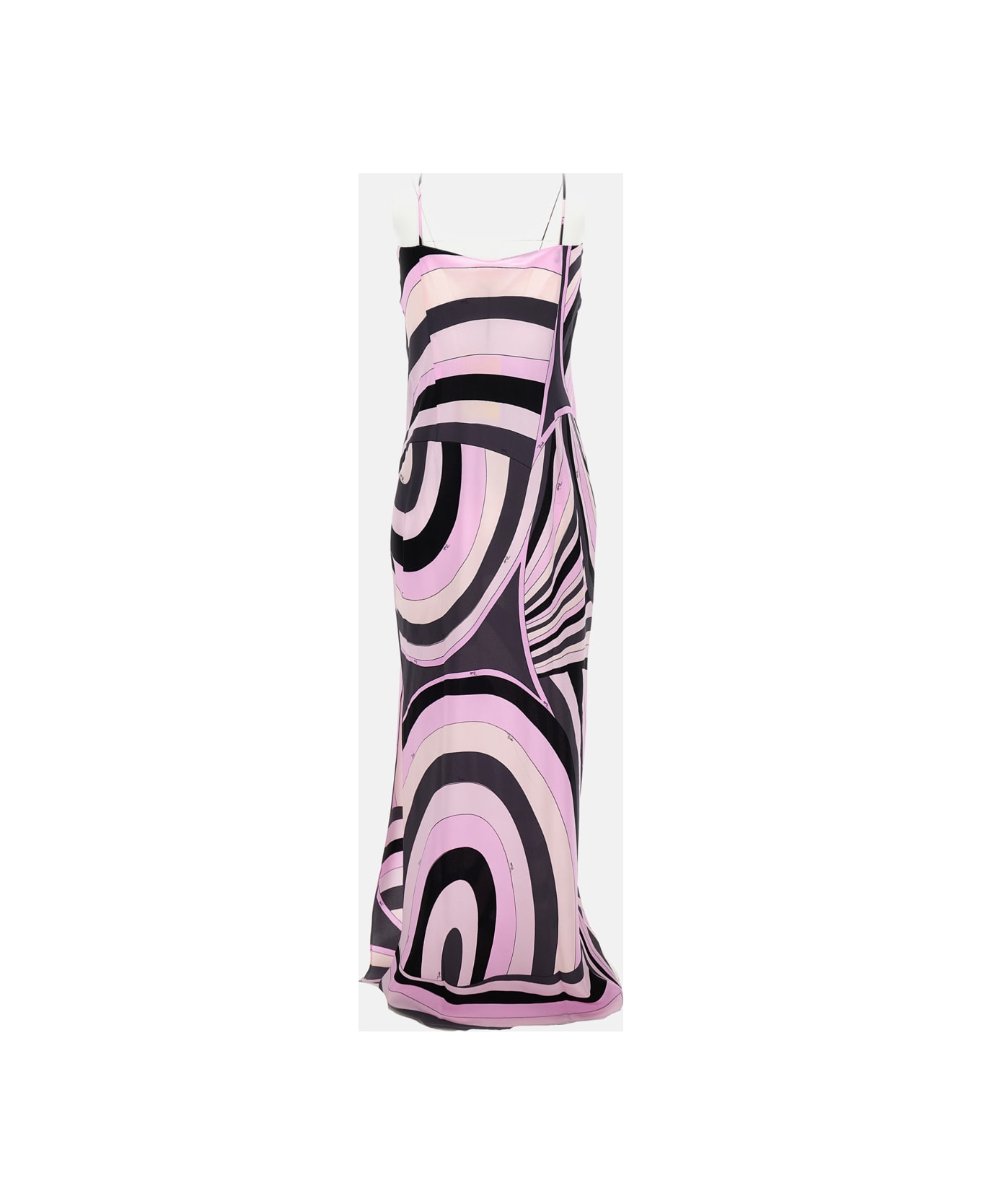 Pucci Crepe De Chine Slip Dress - Pink