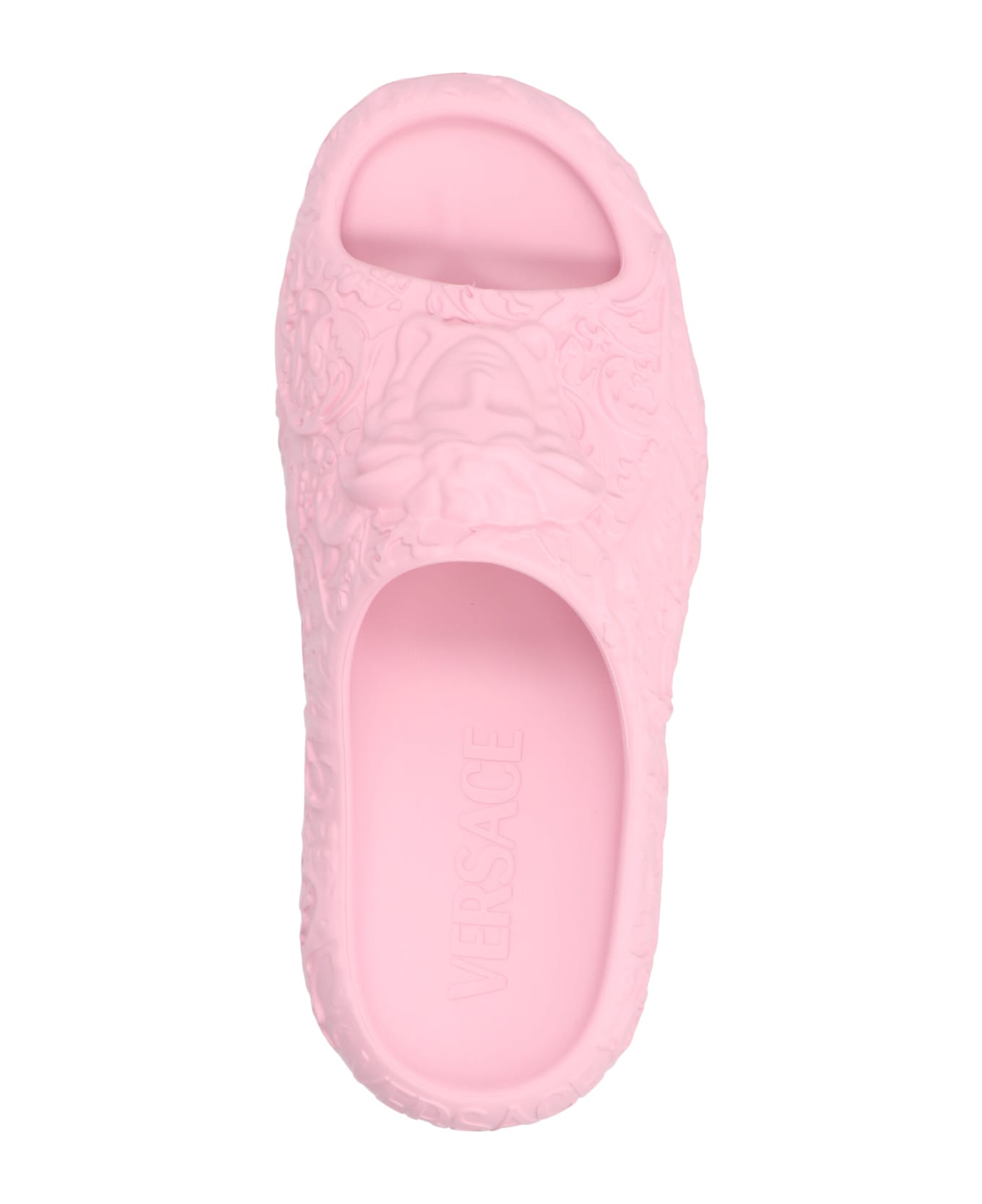 Versace 'medusa Dimension  Slides - Pink