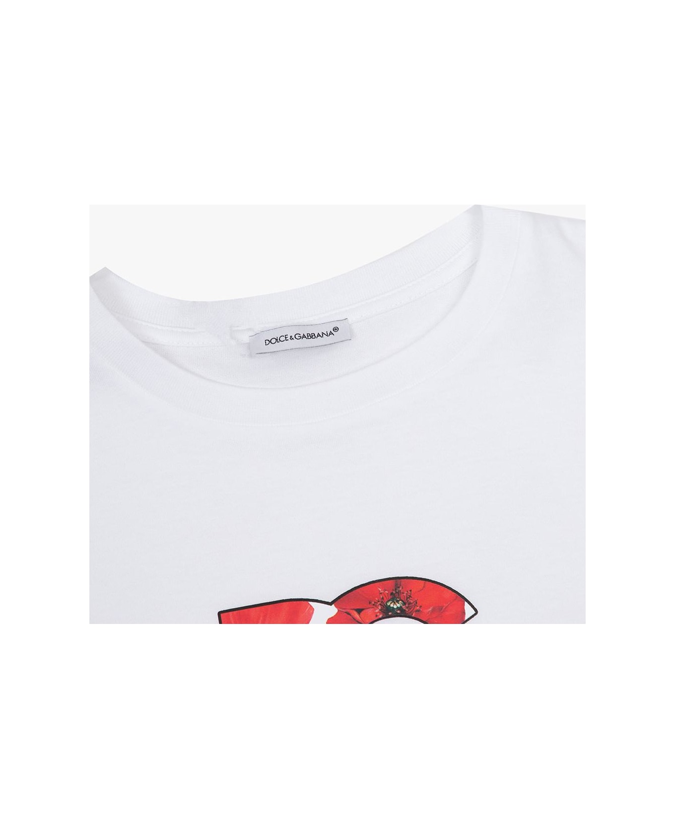 Dolce & Gabbana Kids T-shirt With Logo - WHITE