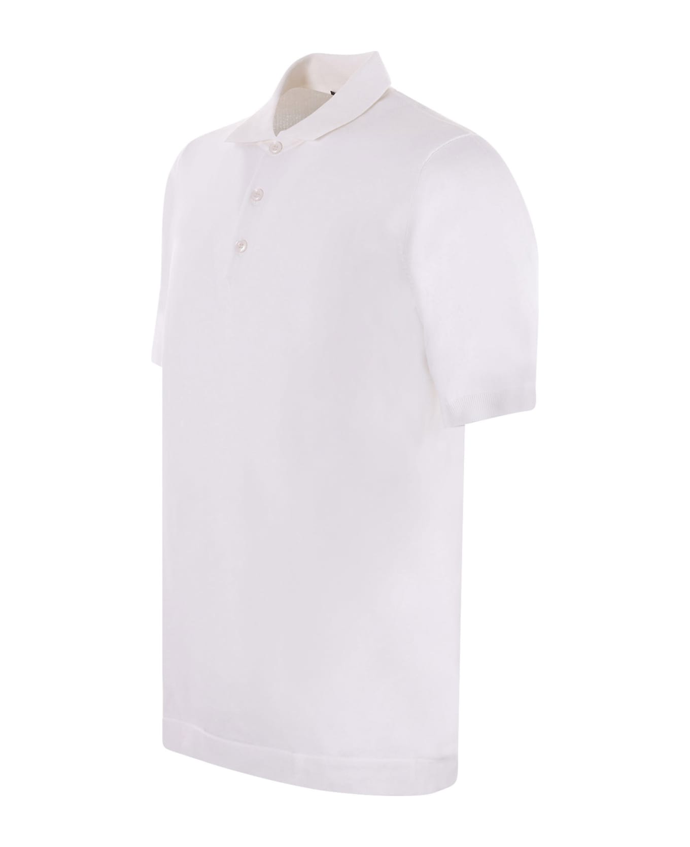 Jeordie's Polo Jeordie's In Filo Di Cotone Disponibile Store Scafati - Bianco ポロシャツ