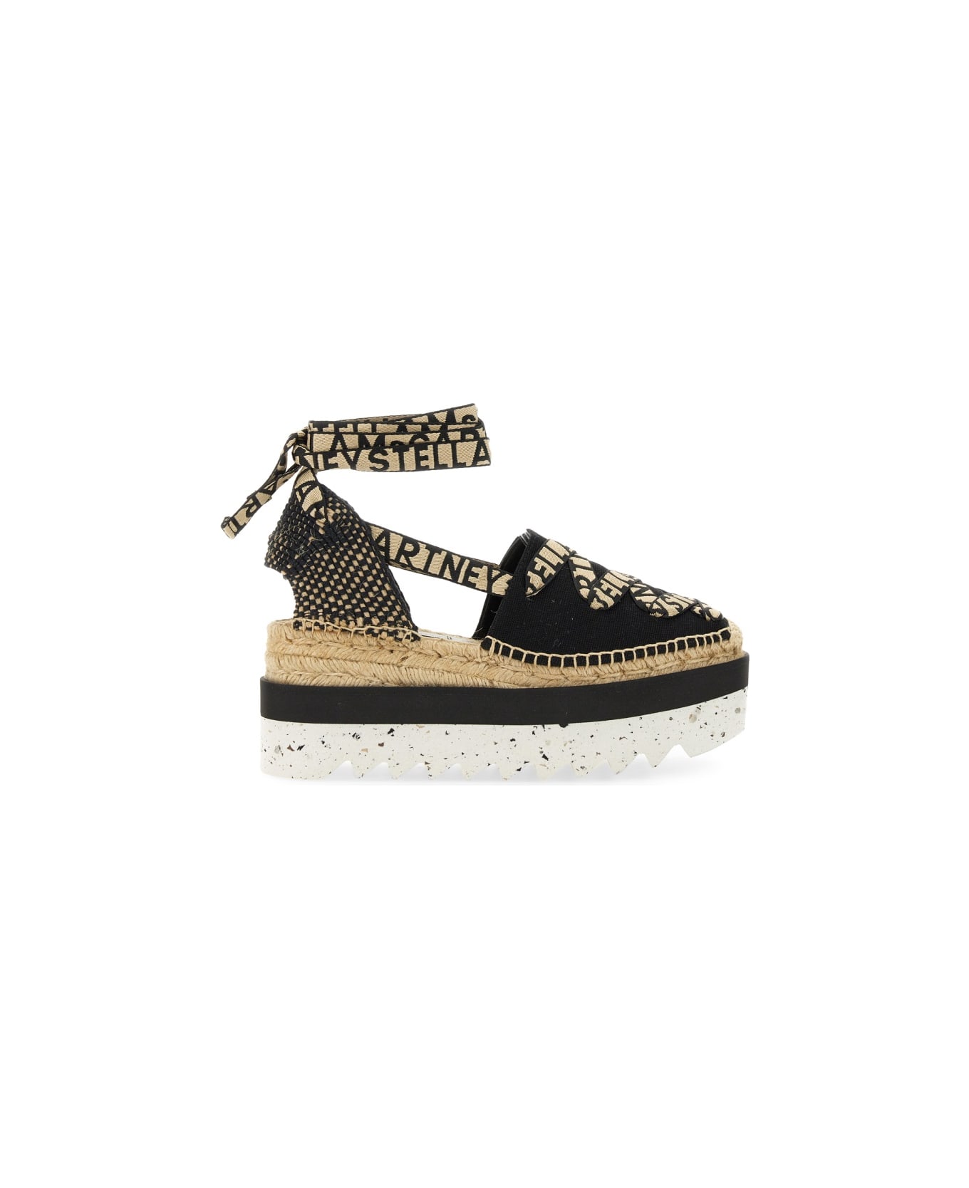 Stella McCartney Espadrilla "gaia" - BLACK