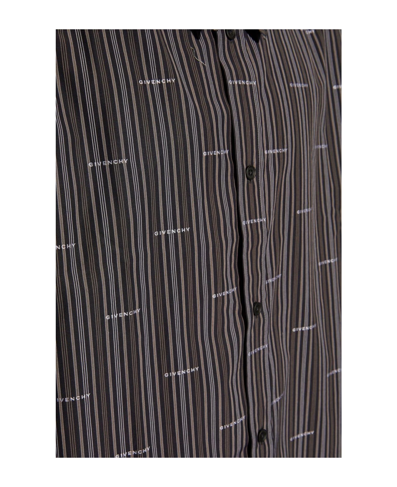 Givenchy Striped Short-sleeved Shirt - Nero シャツ