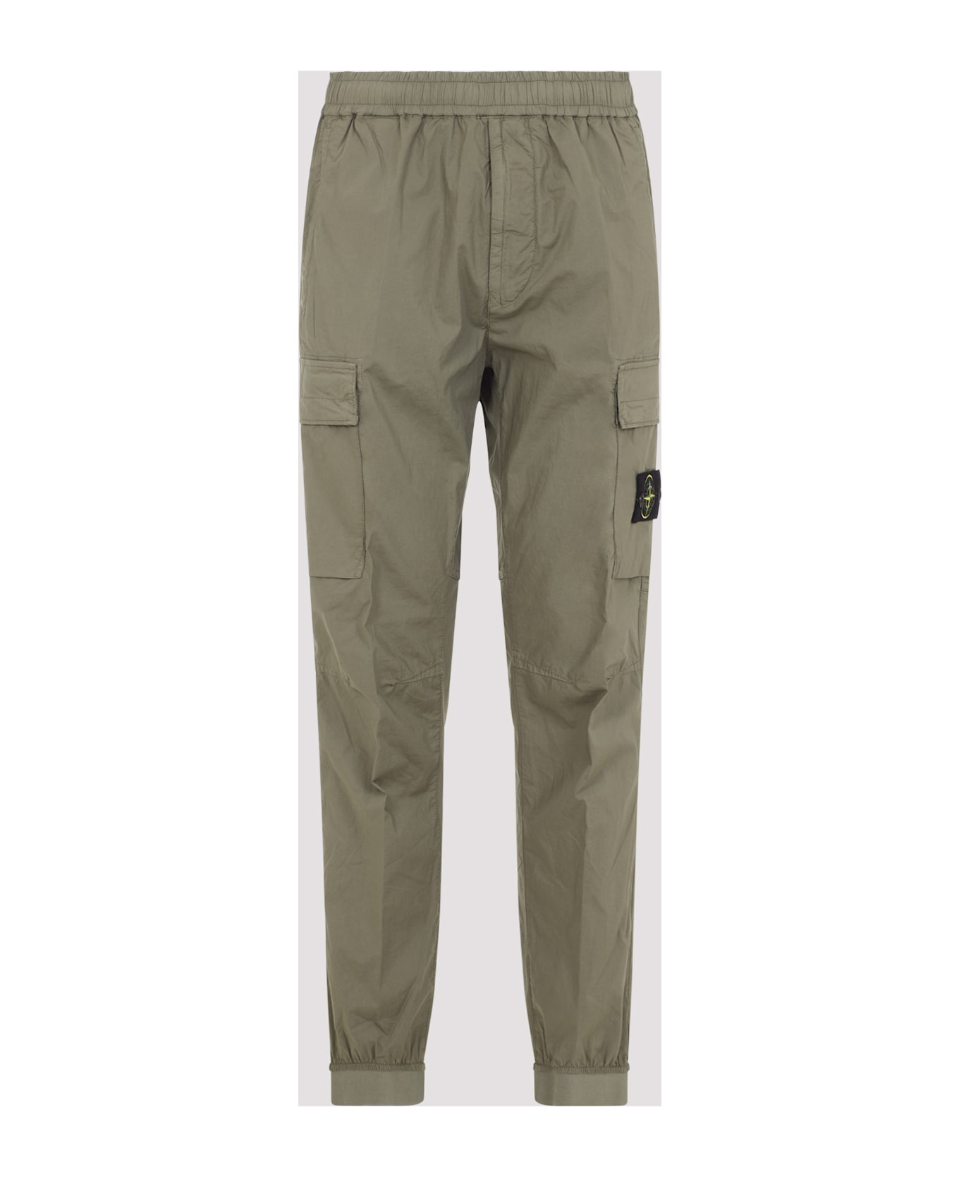 Stone Island Cotton Cargo Pants - G Military Green