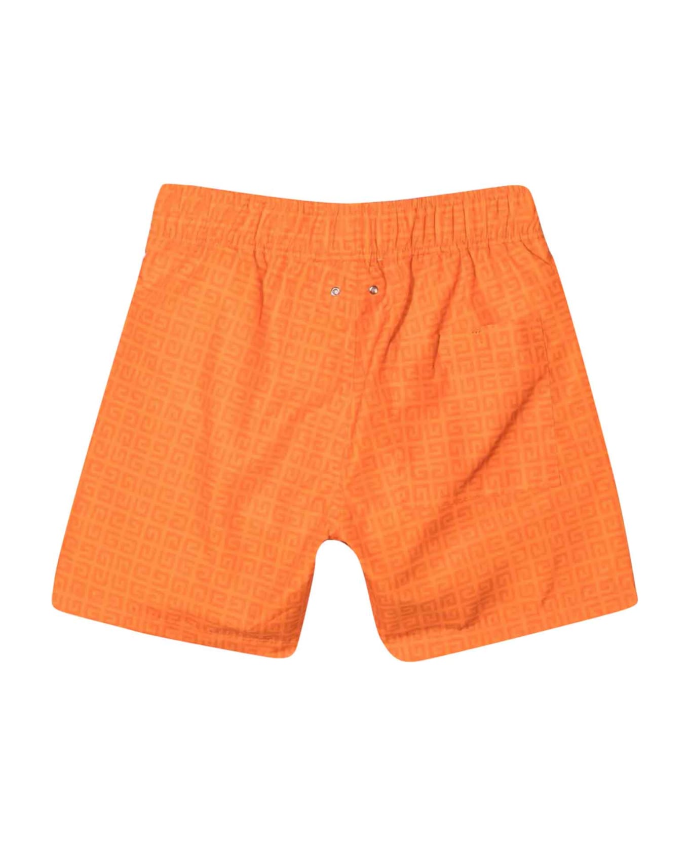 Givenchy Orange Boy Swimsuit - Arancione