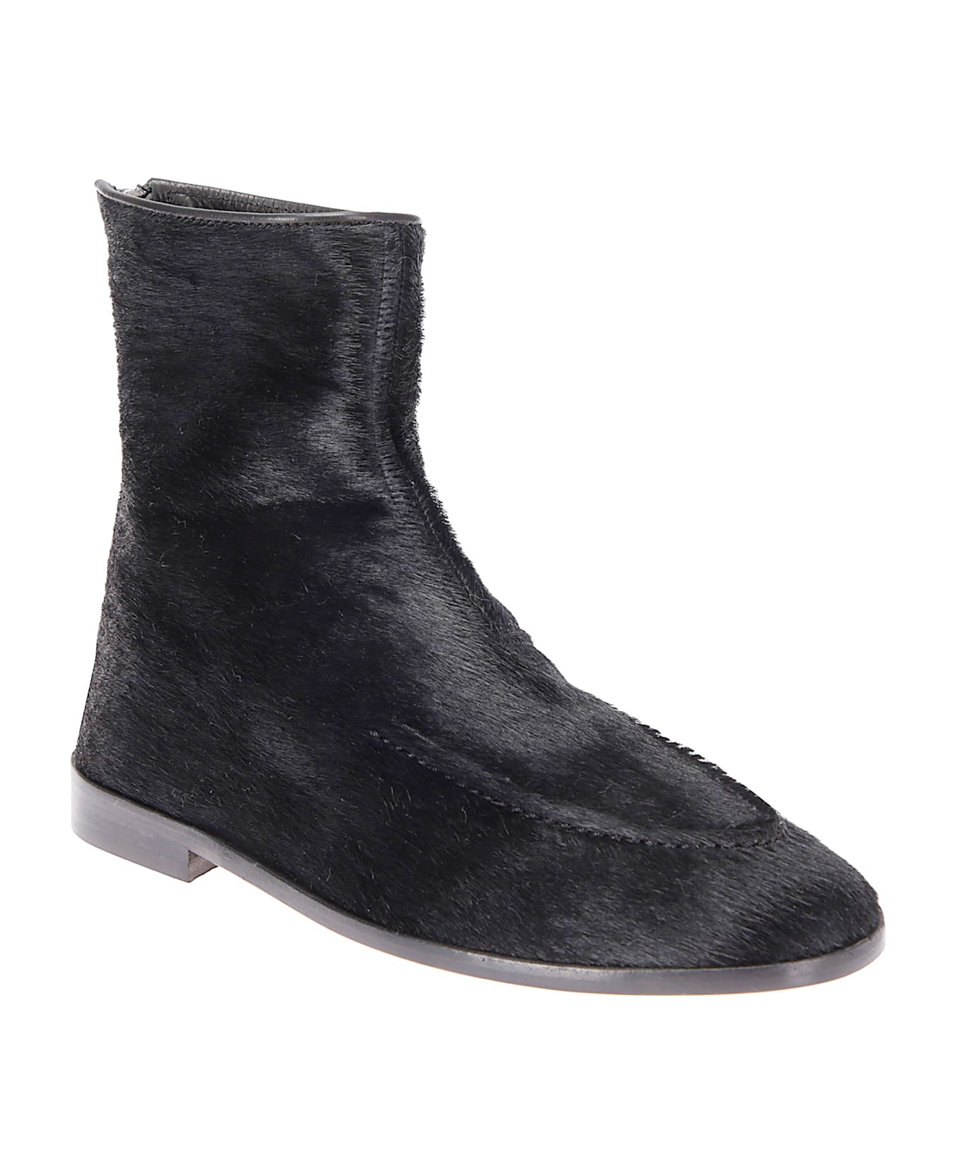 Hereu Juliol Boot Calf Hair - Black