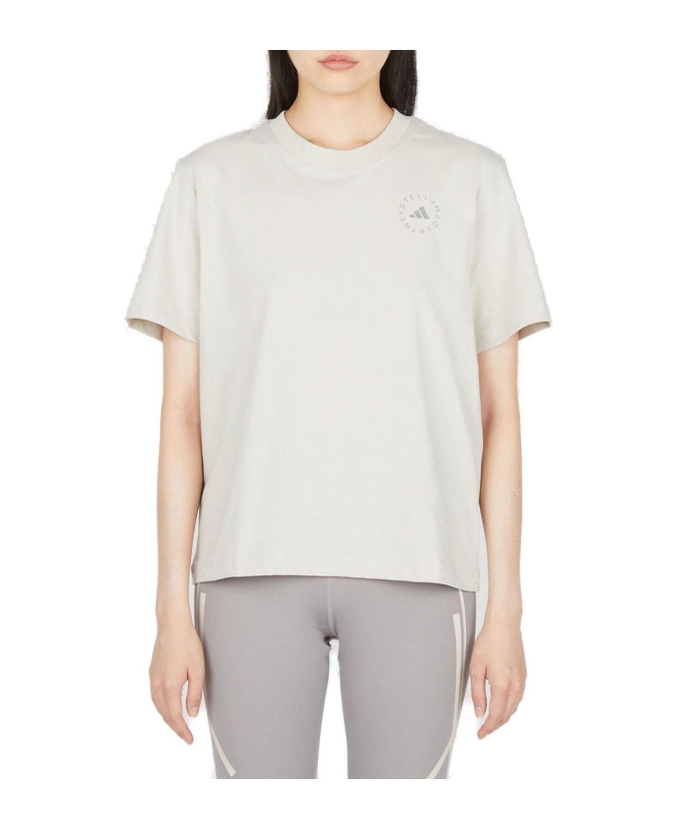 Adidas by Stella McCartney Truecasuals Crewneck T-shirt - Gobi Dove Grey