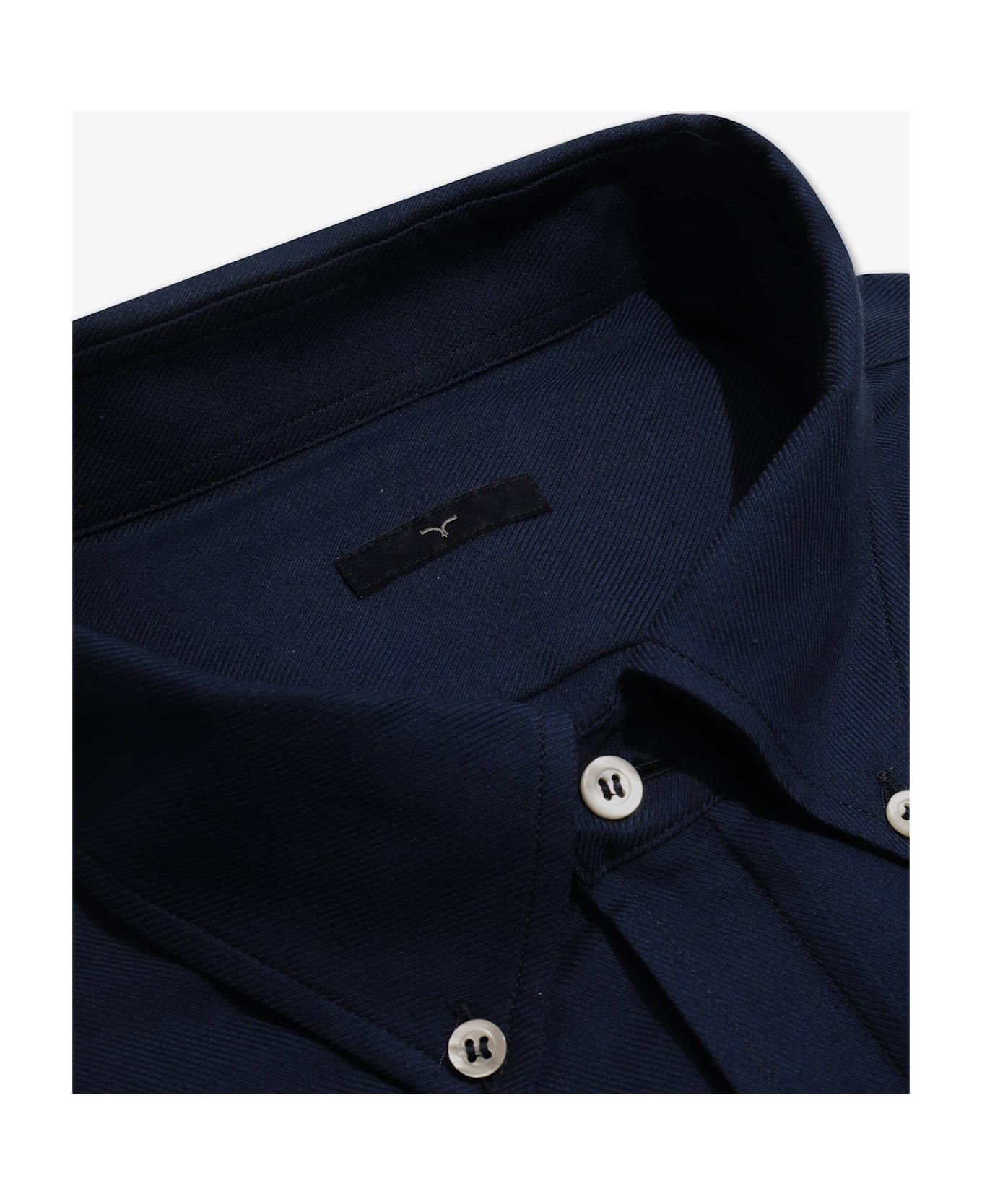 Larusmiani Sport Cashmere And Cotton Shirt Chelsea T-Shirt - Blue