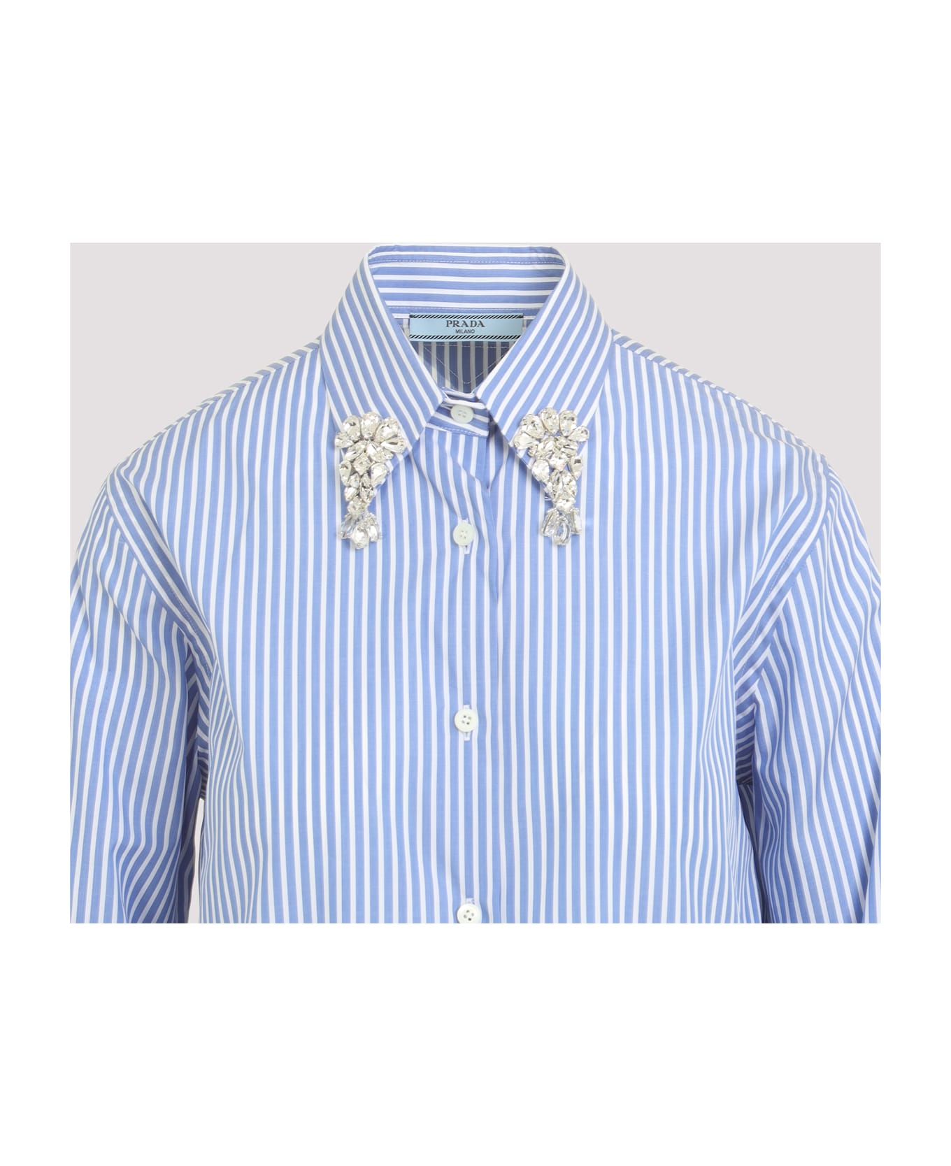 Prada Striped Shirt - Azzurro