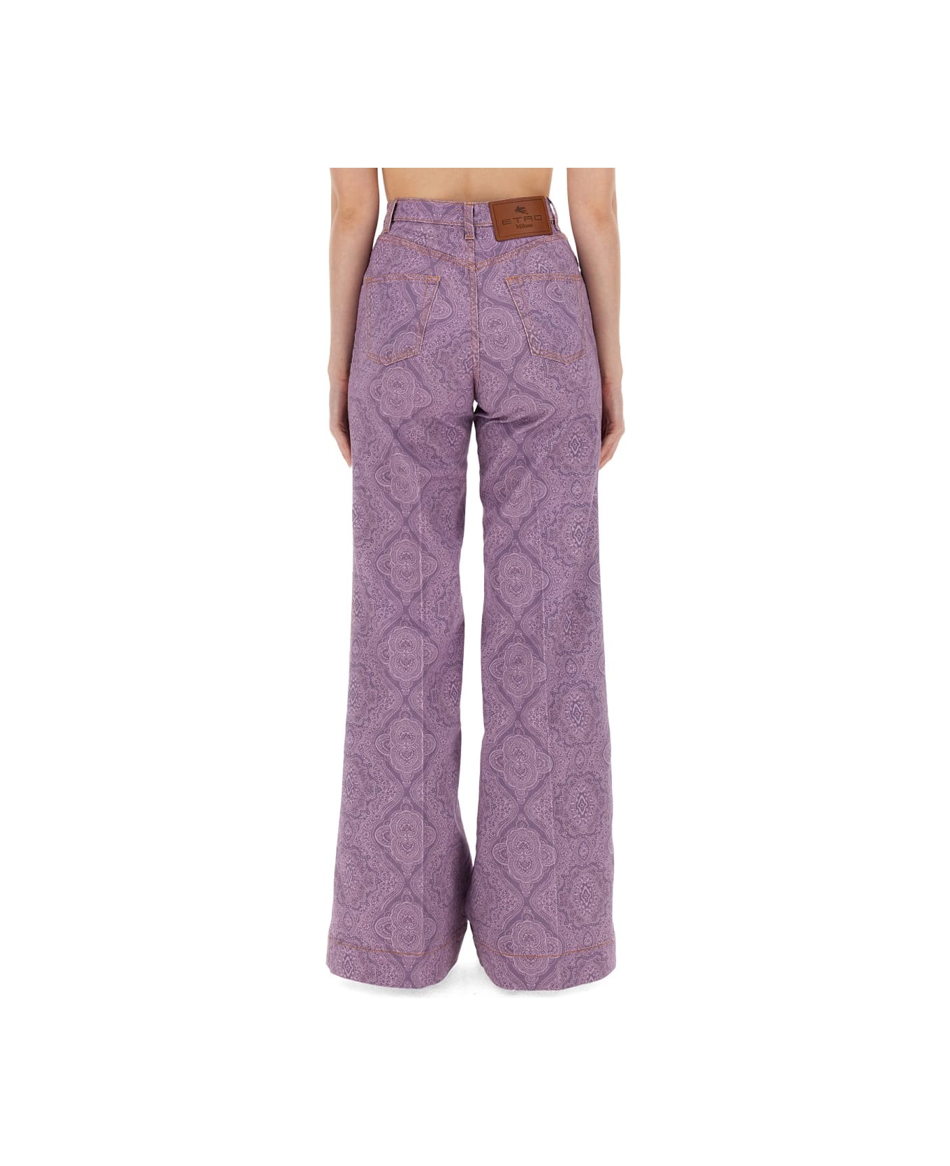 Etro Flare Fit Jeans - LILAC