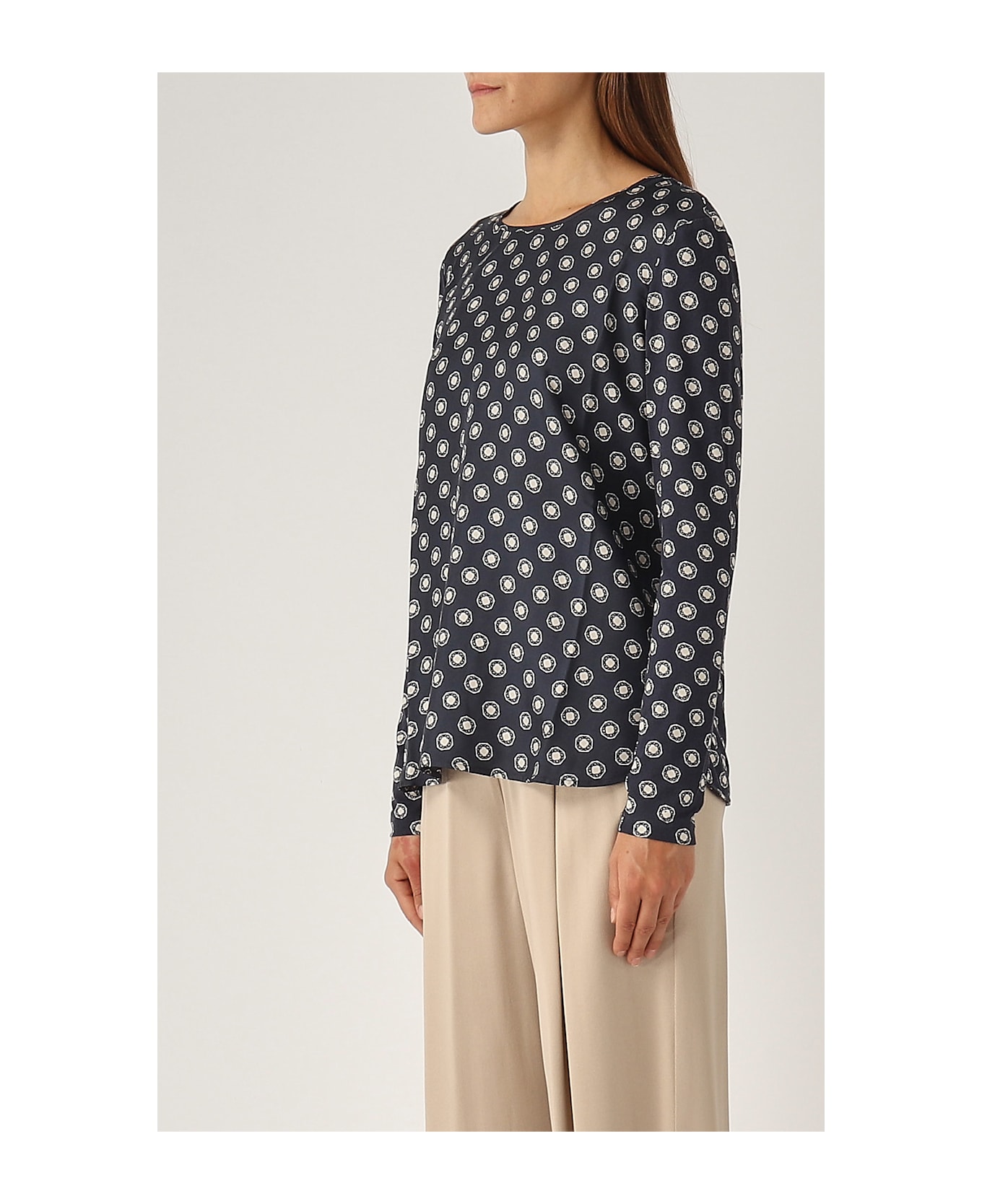 Max Mara Jimco Blouse - NAVY