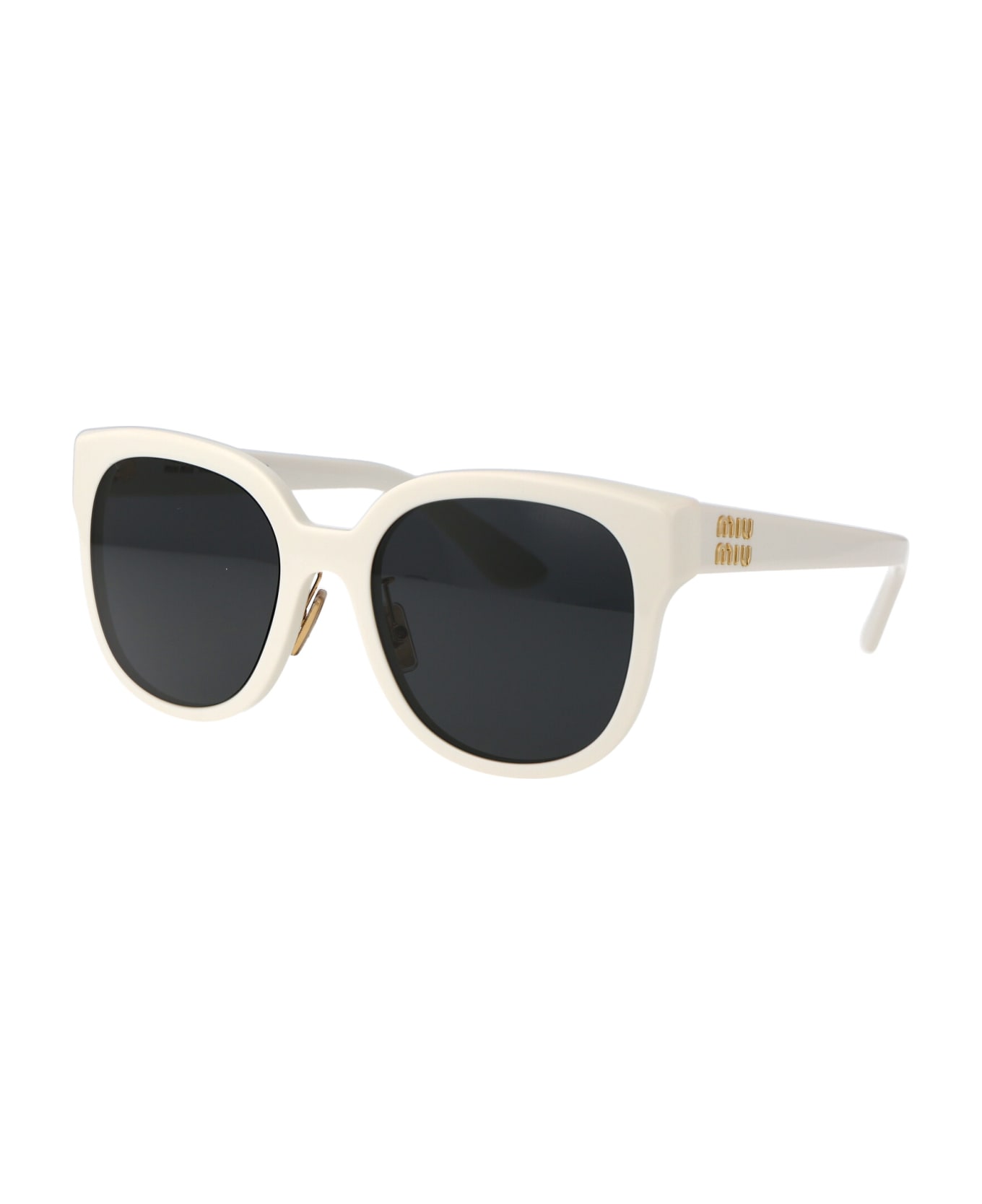 Miu Miu Eyewear 0mu 01zs Sunglasses - 1425S0 White