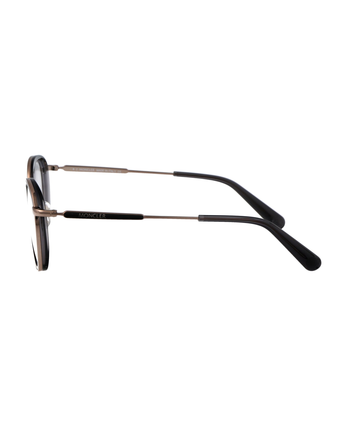Moncler Eyewear Ml5153 Glasses - 001 Nero Lucido アイウェア