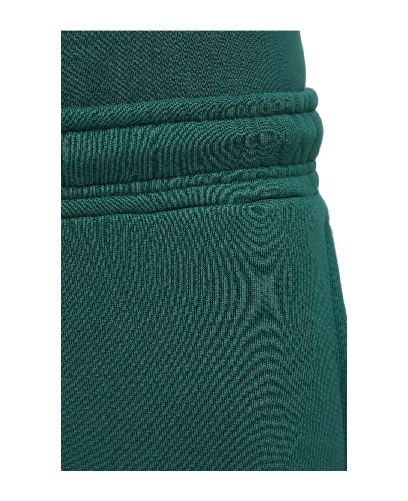 Palm Angels Cotton Sweatpants - Green