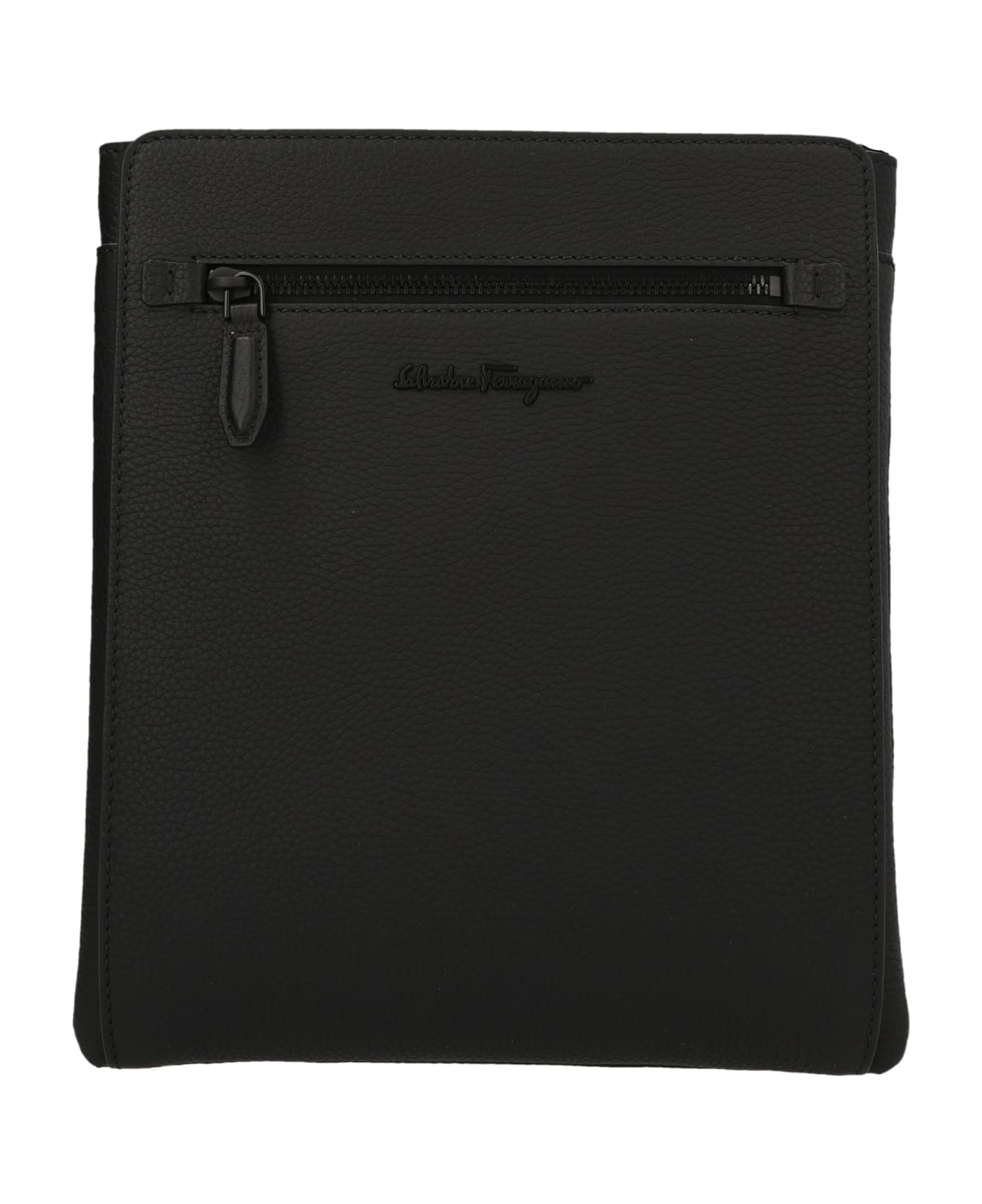 SALVATORE FERRAGAMO カンチニ アウトライン L トトハック ガンチーニ クラッチバッグ - メンズ | Ferragamo