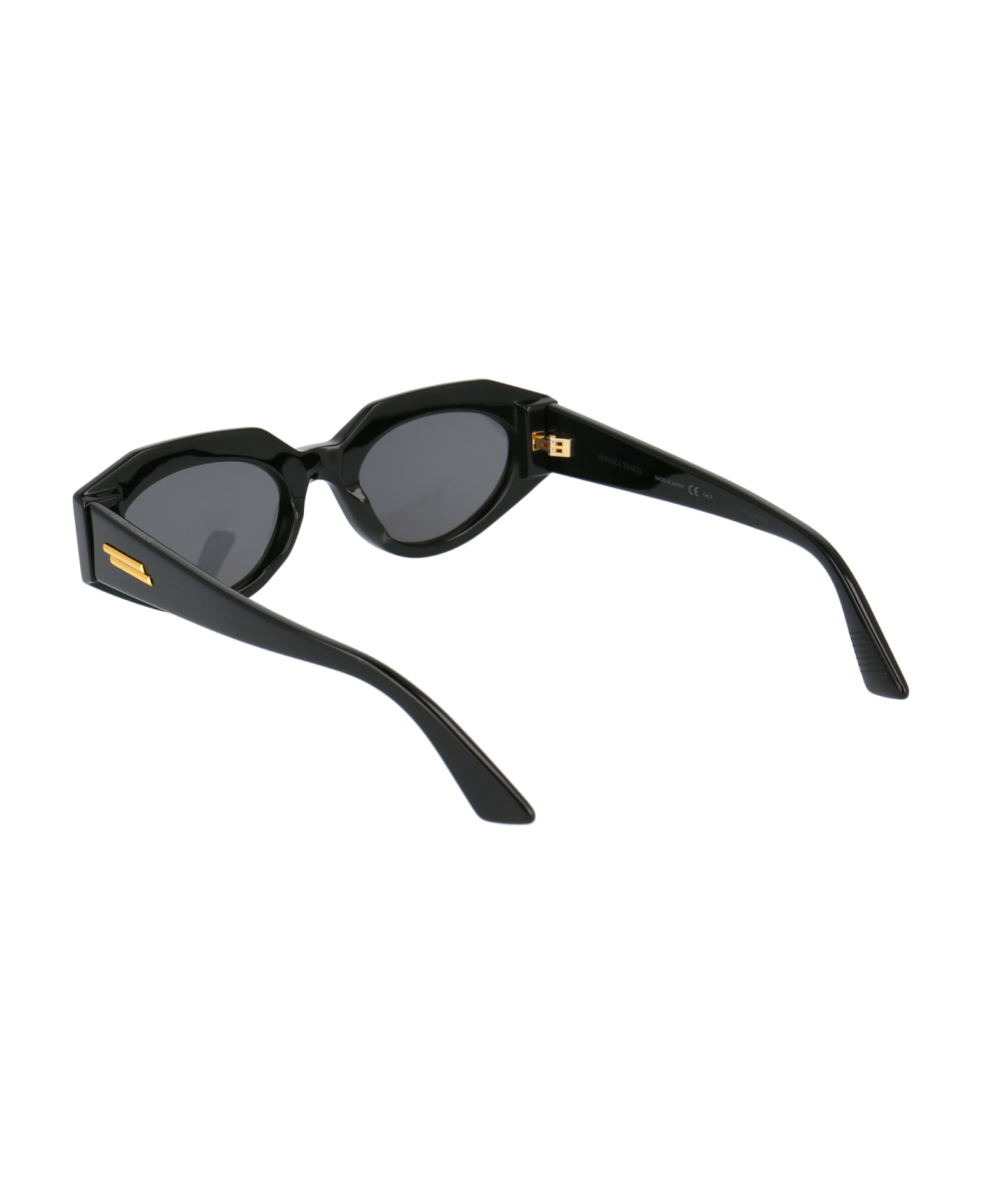 Bottega Veneta Eyewear Bv1031s Sunglasses - 001 BLACK BLACK GREY