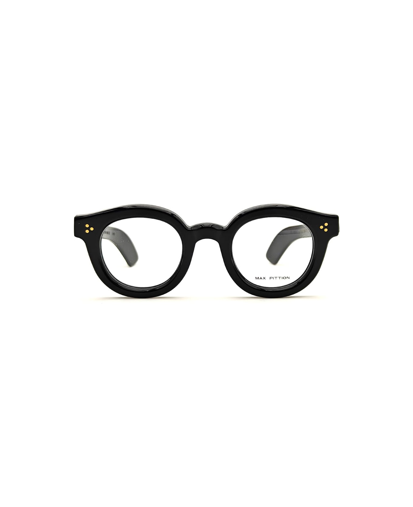 Max Pittion Maestro 44 X 26 - Piano Black Rx Glasses - Black