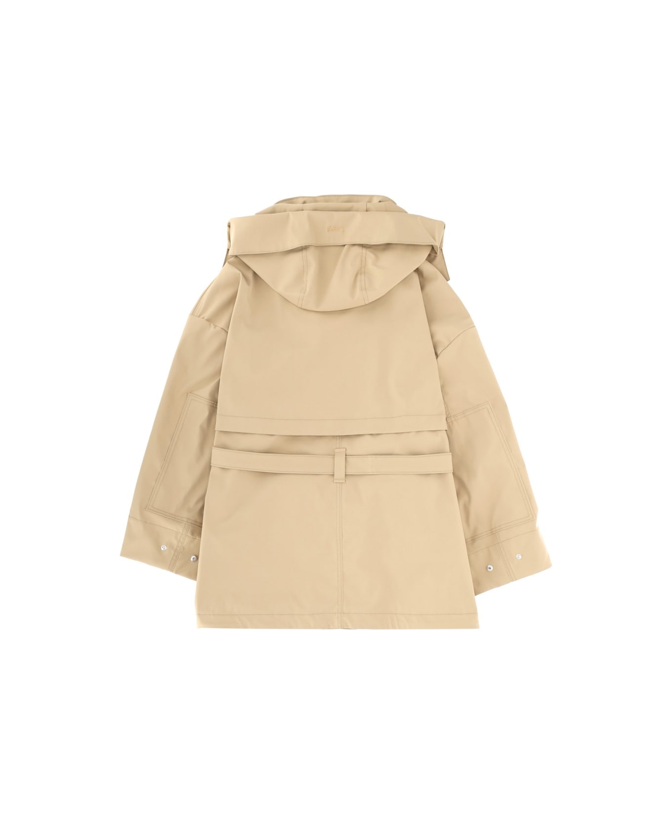Herno Laminar "2layer Metallic" Parka - BEIGE