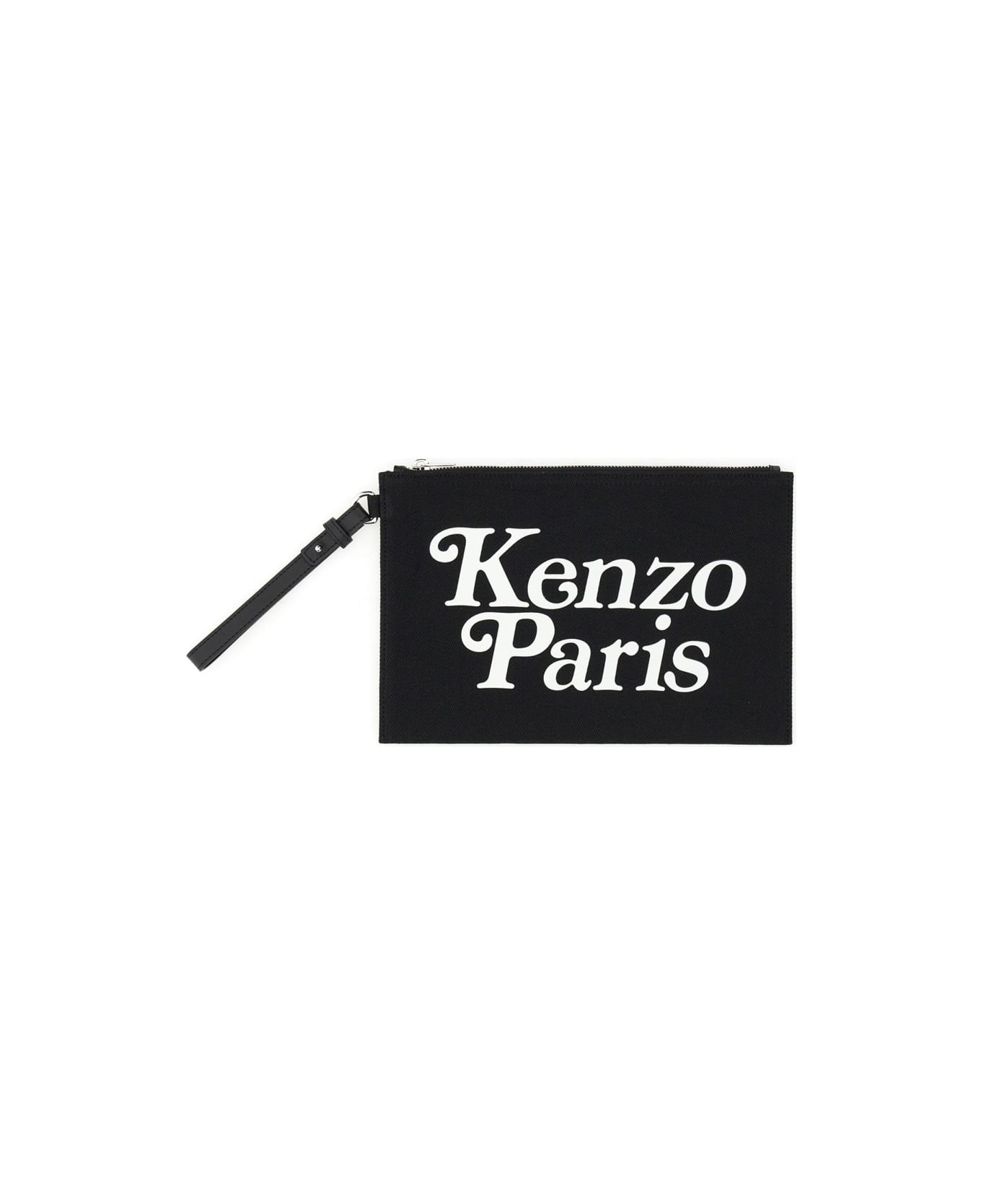 Kenzo Large Pochette - BLACK バッグ