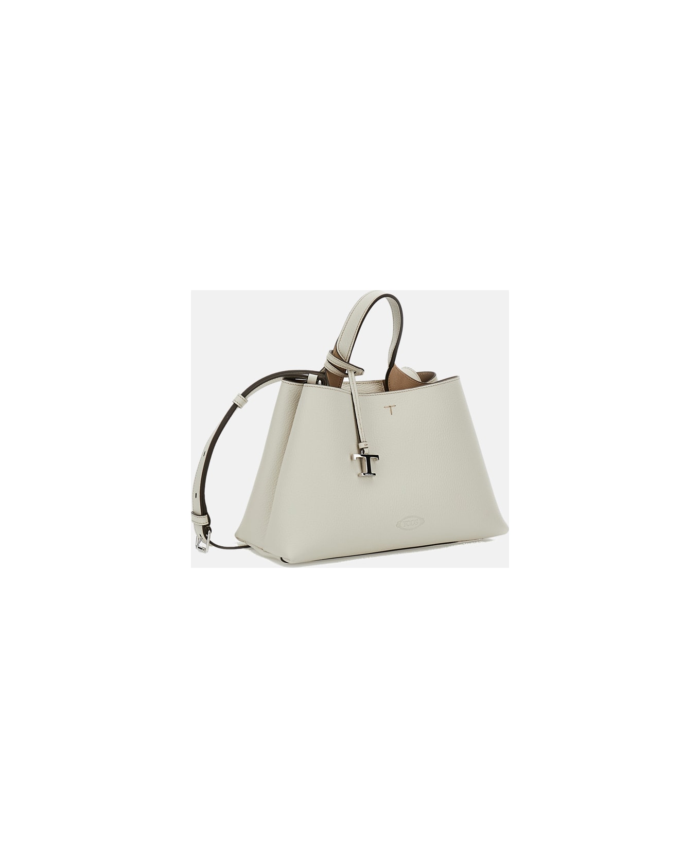 Tod's Small Apa Bag Top Handle - White