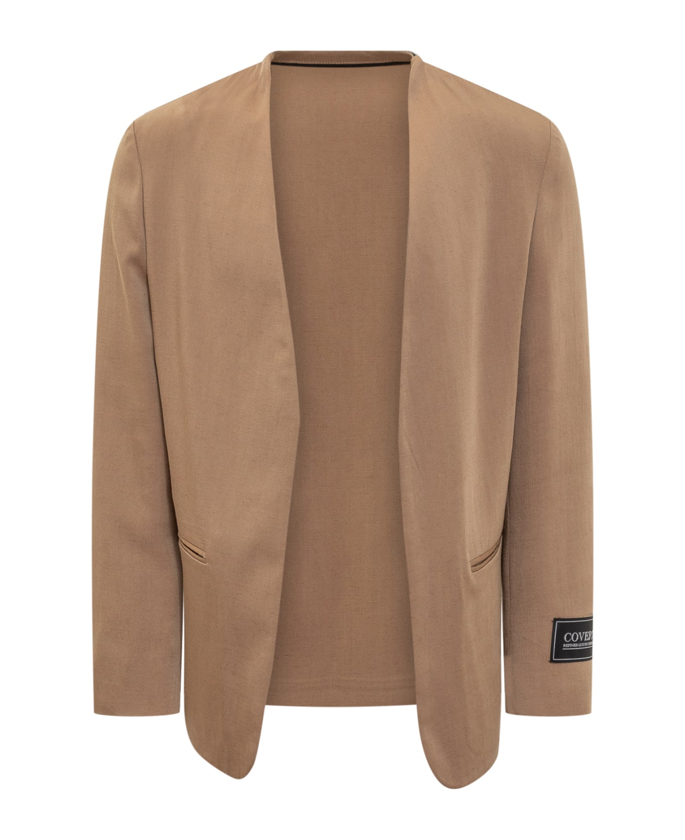 Covert Blazer Open At The Front - TAN