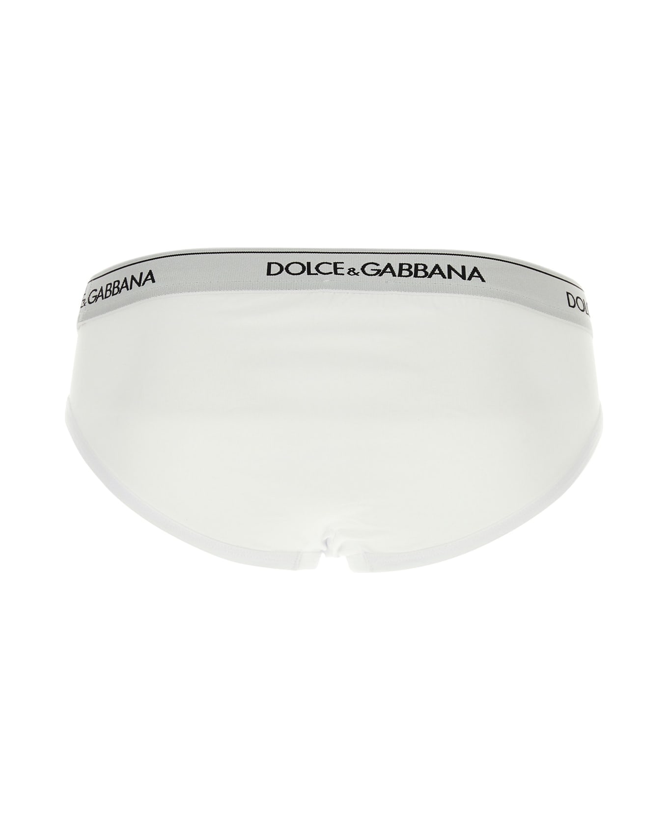 Dolce & Gabbana Slip Medio 2-pack - BIANCOOTTICO