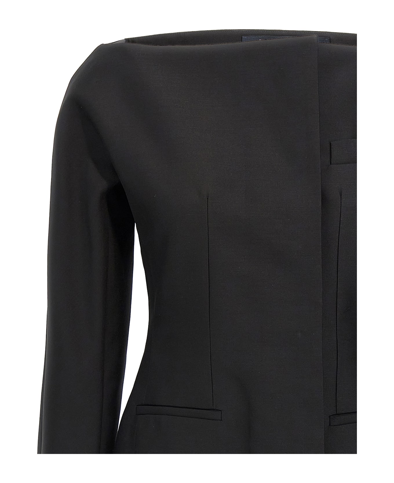 Jacquemus 'la Robe Spalla' Dress - Black  