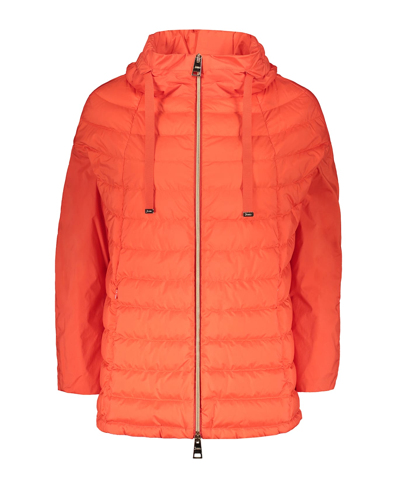 Herno Zipper Down Jacket - Coral